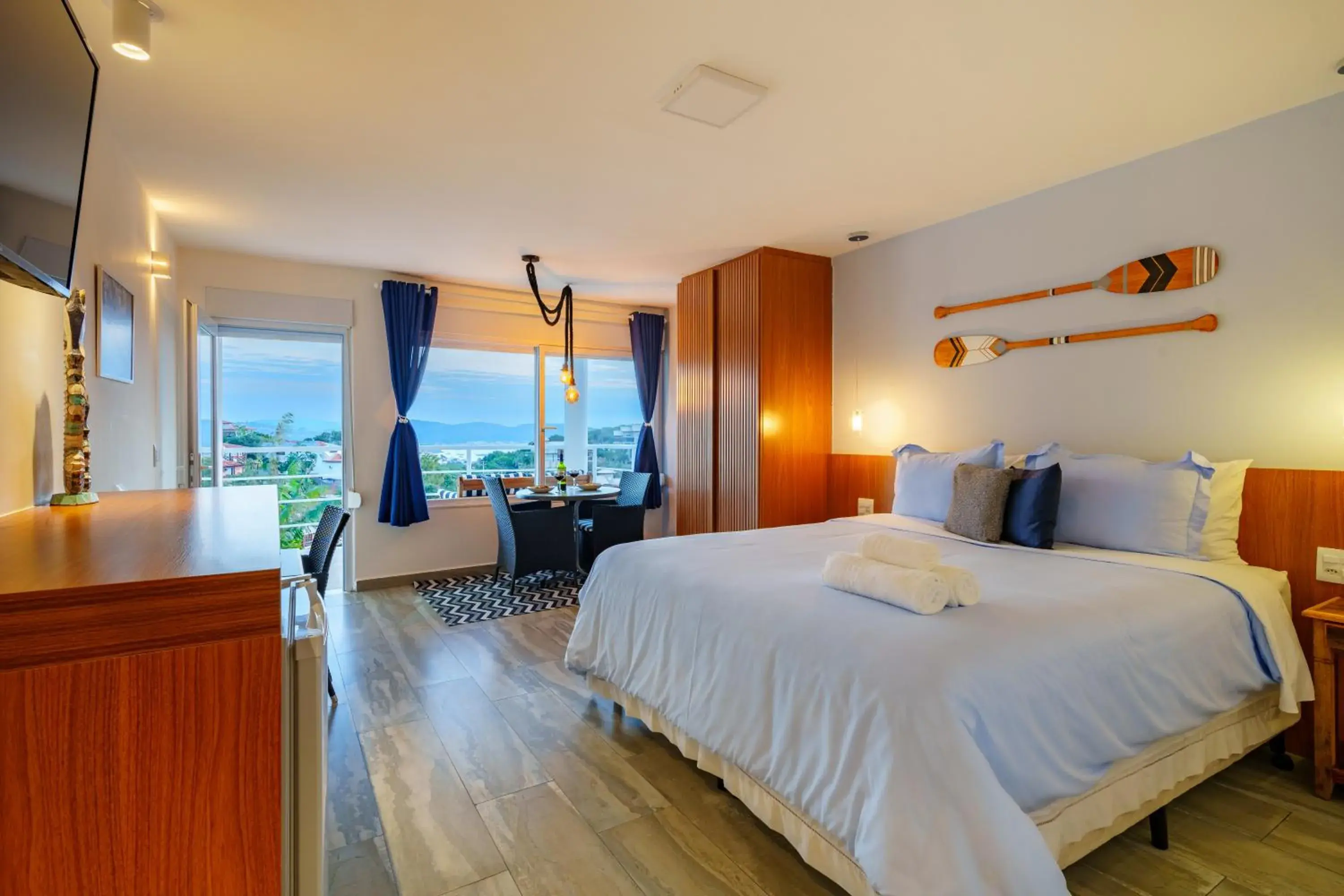 Deluxe Suite with Sea View in Pousada Santorini Deluxe Suite with Sea View in Pousada Santorini