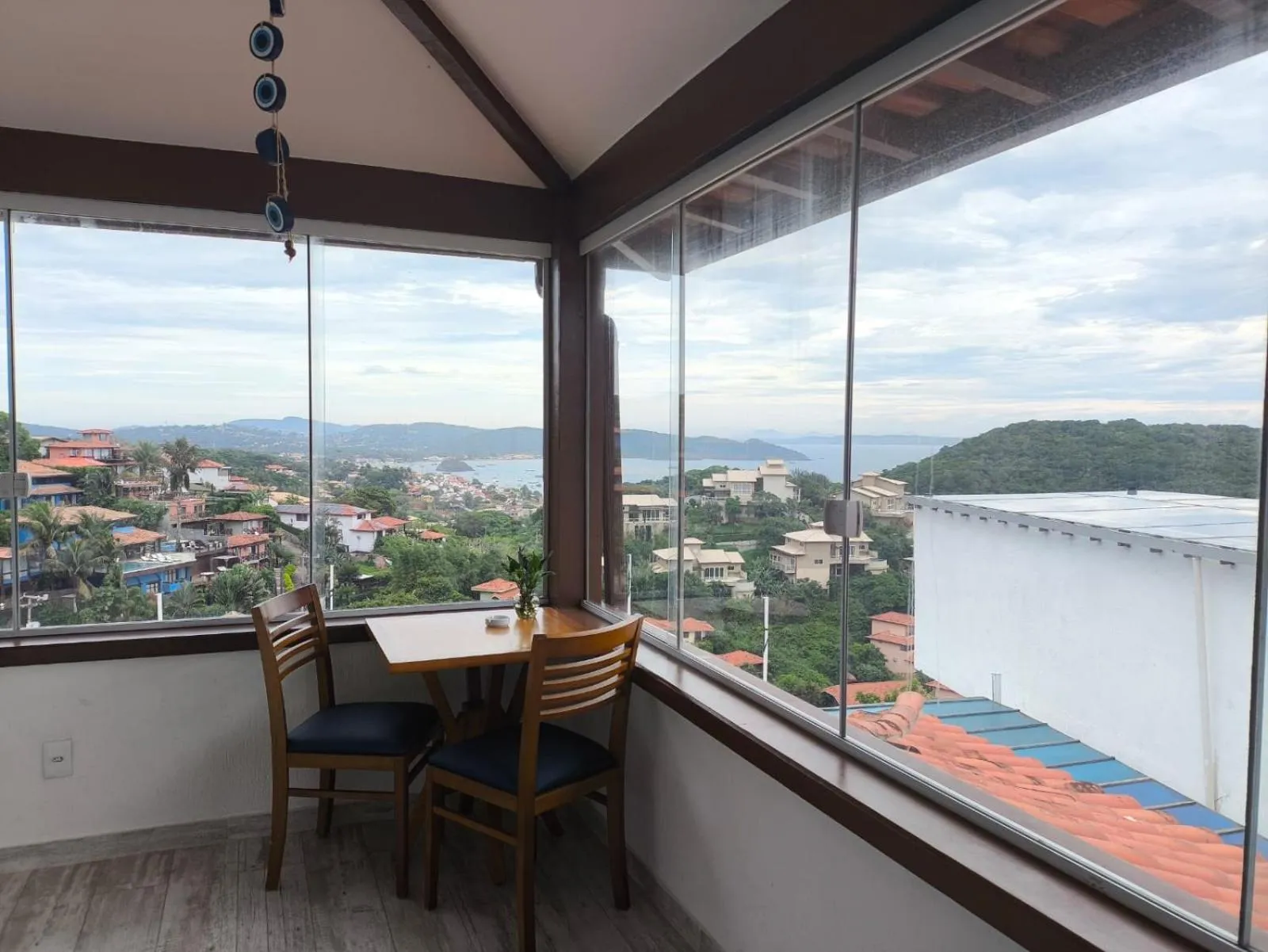 Sea view in Pousada Santorini