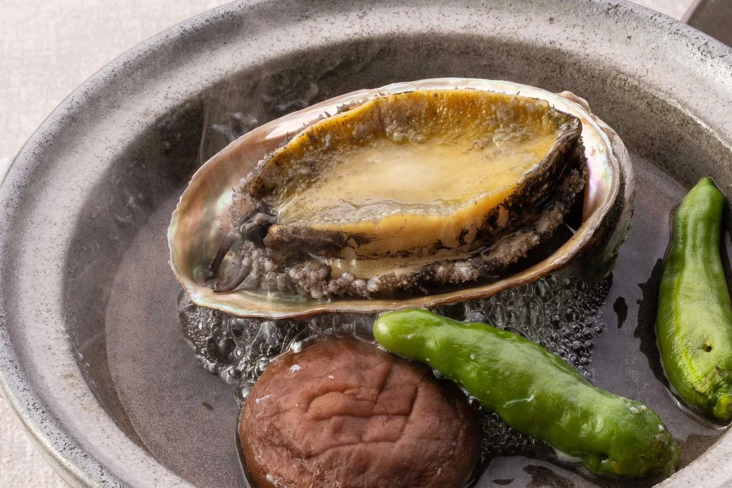 Food close-up in Atami Onsen Sakuraya Ryokan