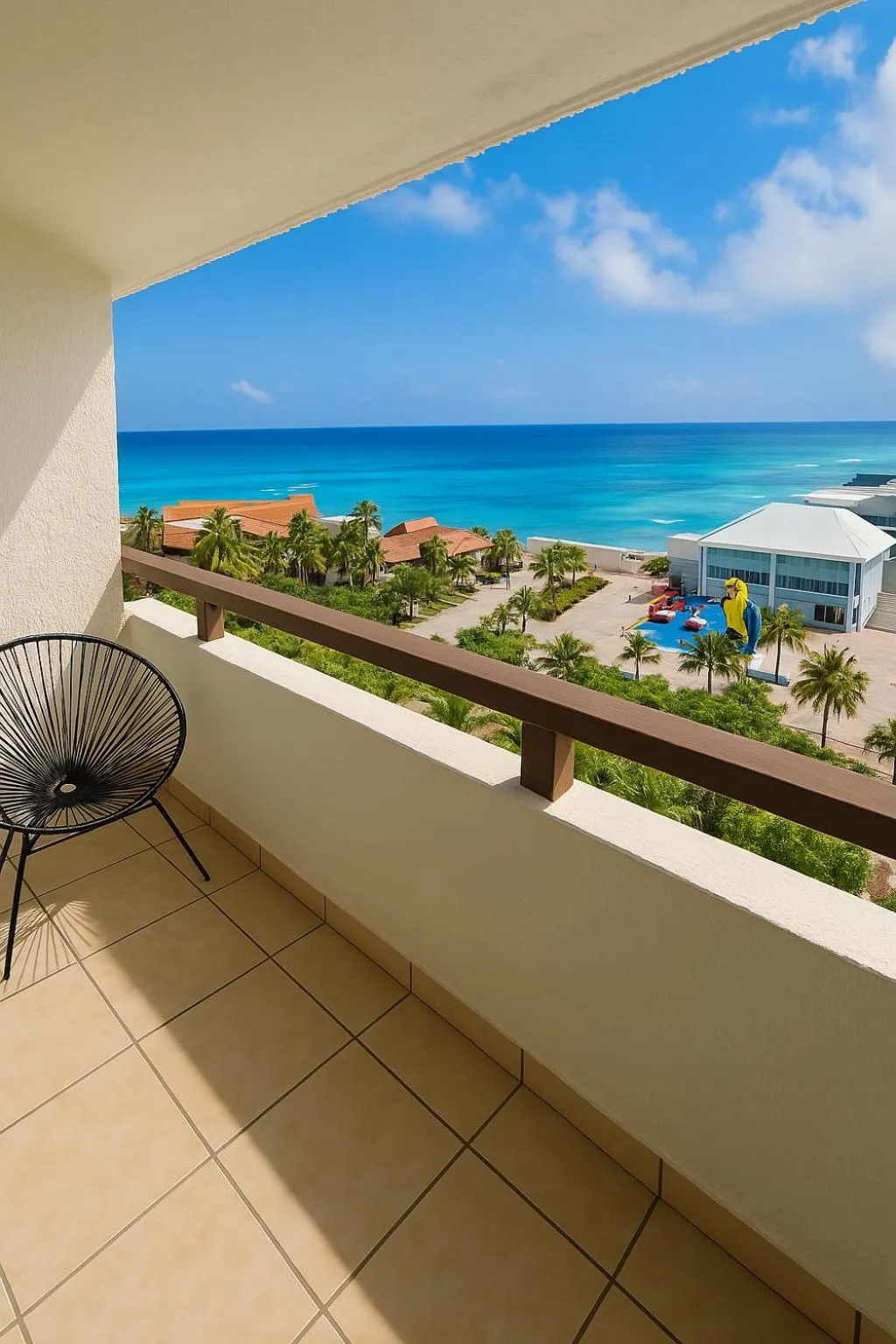 Balcony/Terrace in Beach Front Condos in Hotel Zone