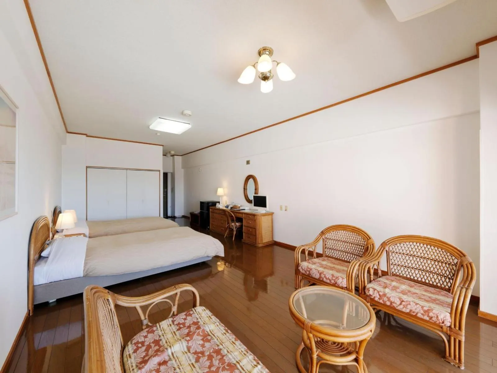 Photo of the whole room, Bed in Resort Hotel Umibe no Kajuen
