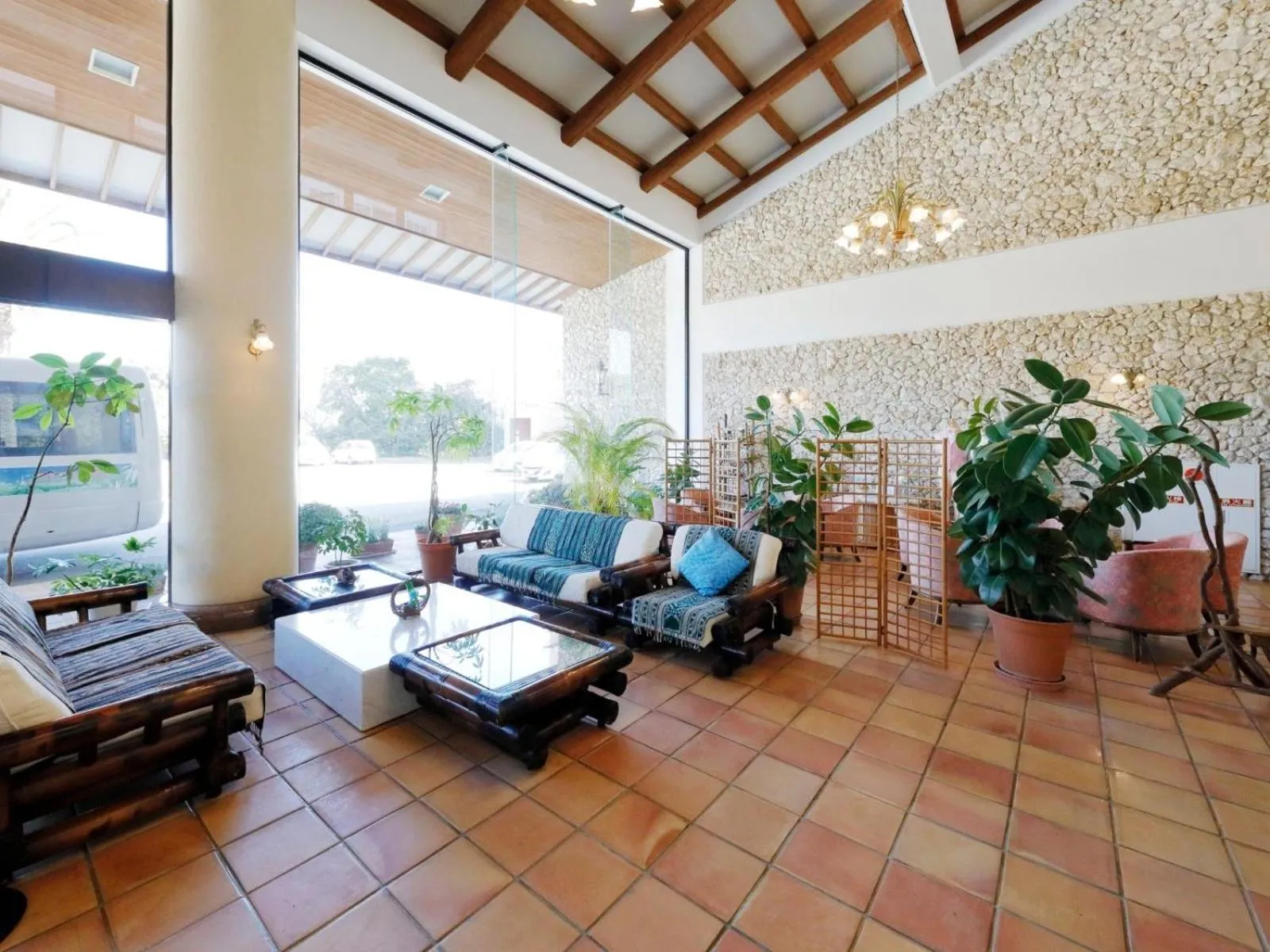 Lobby or reception in Resort Hotel Umibe no Kajuen