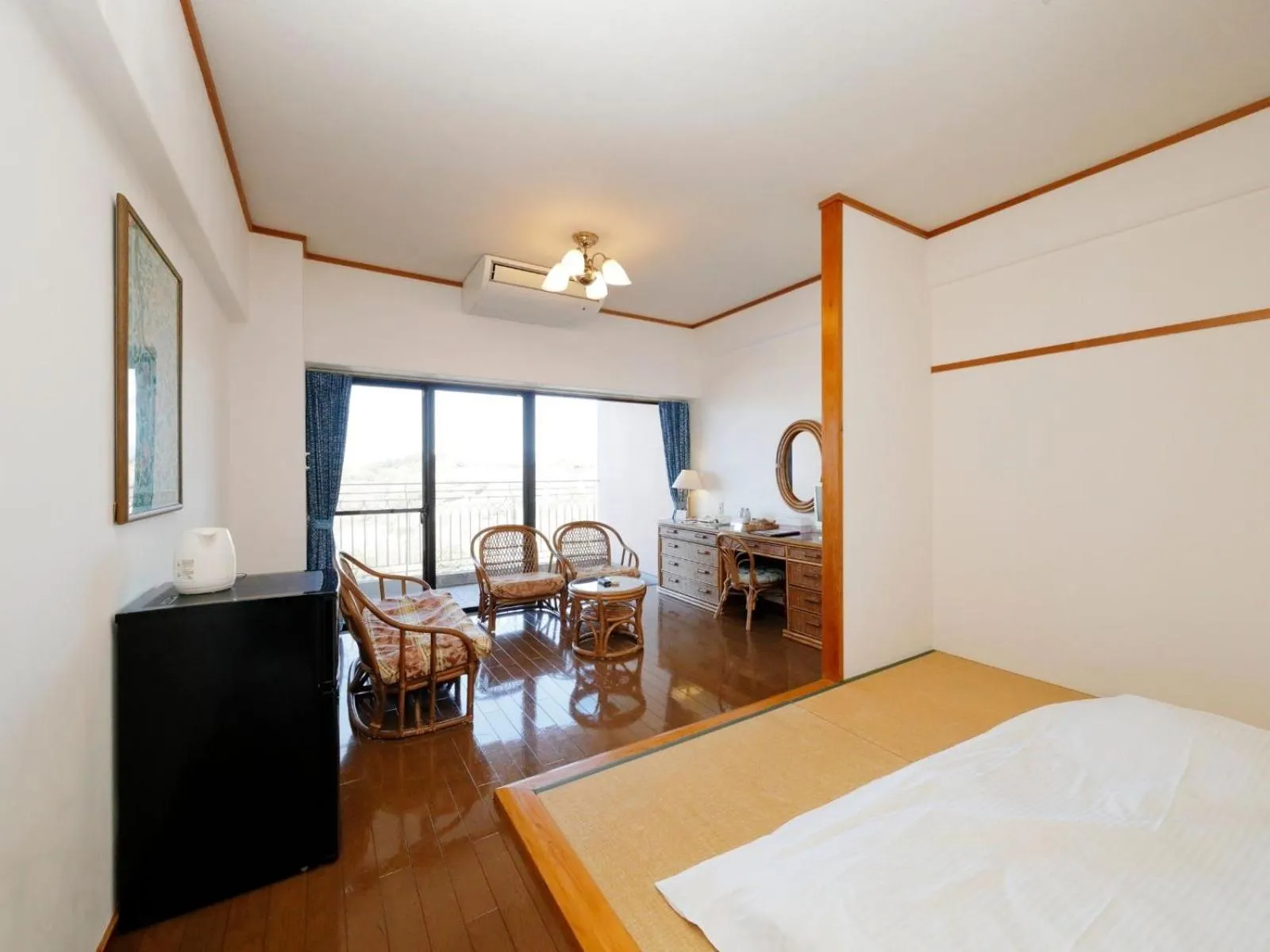 Photo of the whole room, Bed in Resort Hotel Umibe no Kajuen
