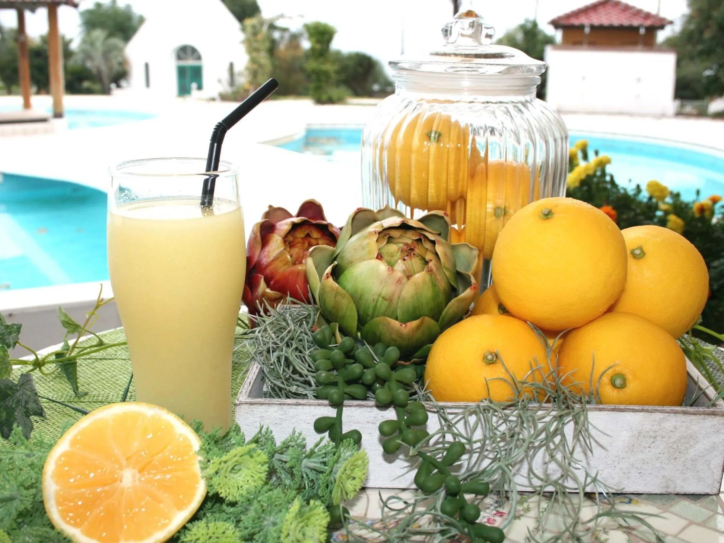 Swimming pool in Resort Hotel Umibe no Kajuen