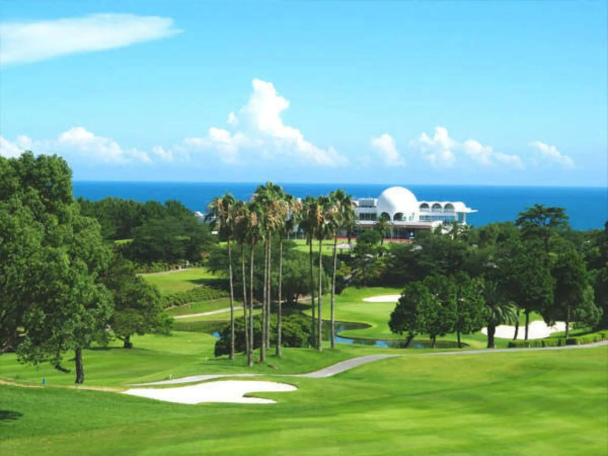 Golfcourse in Resort Hotel Umibe no Kajuen