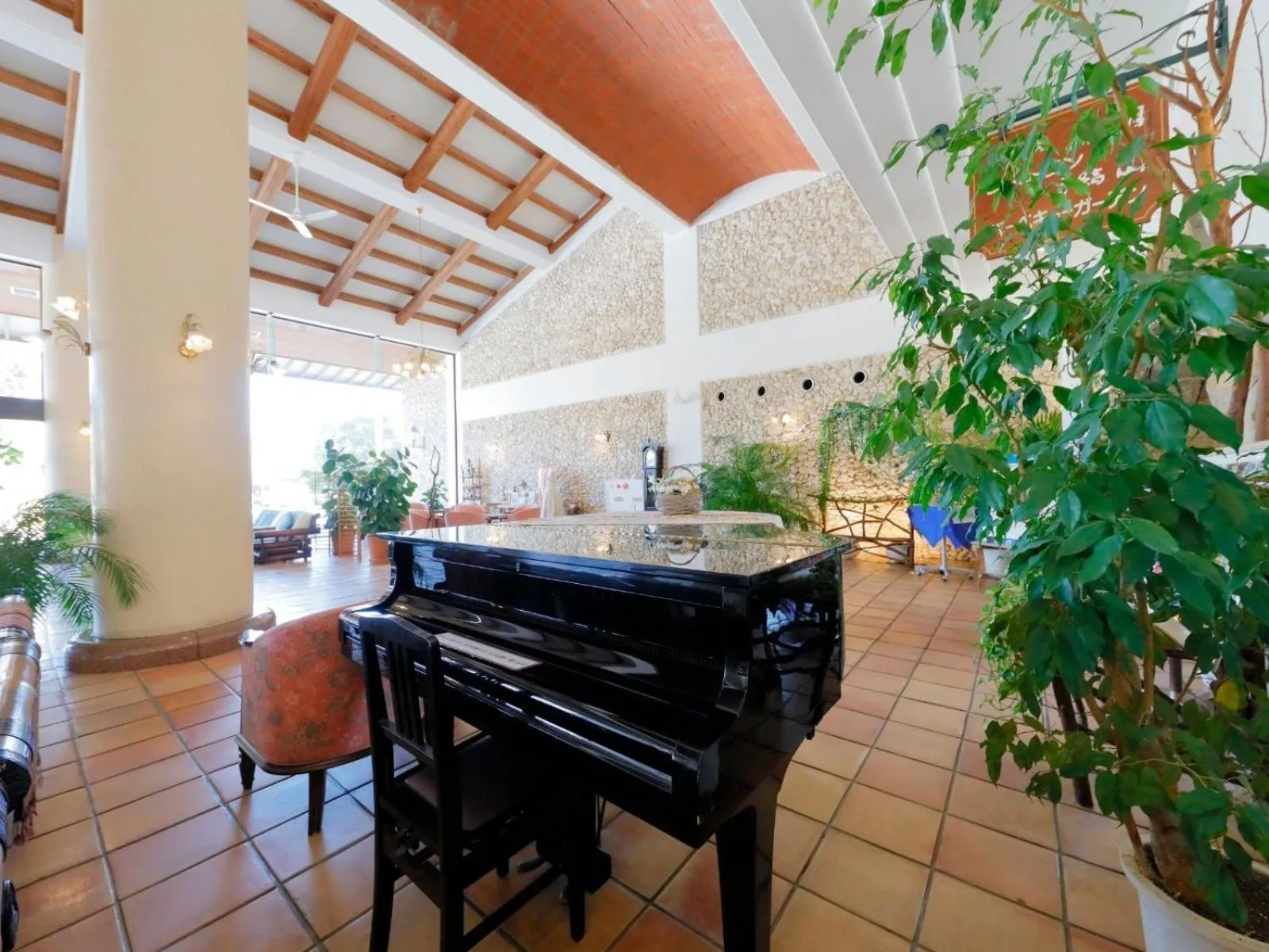 Lobby or reception in Resort Hotel Umibe no Kajuen