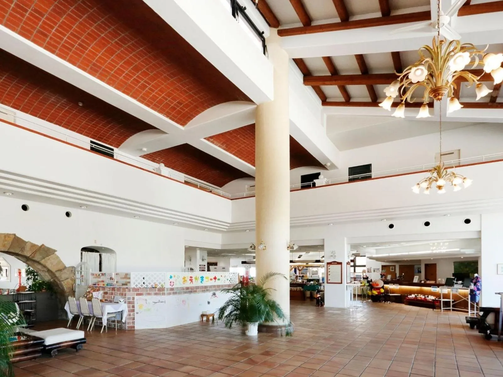 Lobby or reception in Resort Hotel Umibe no Kajuen