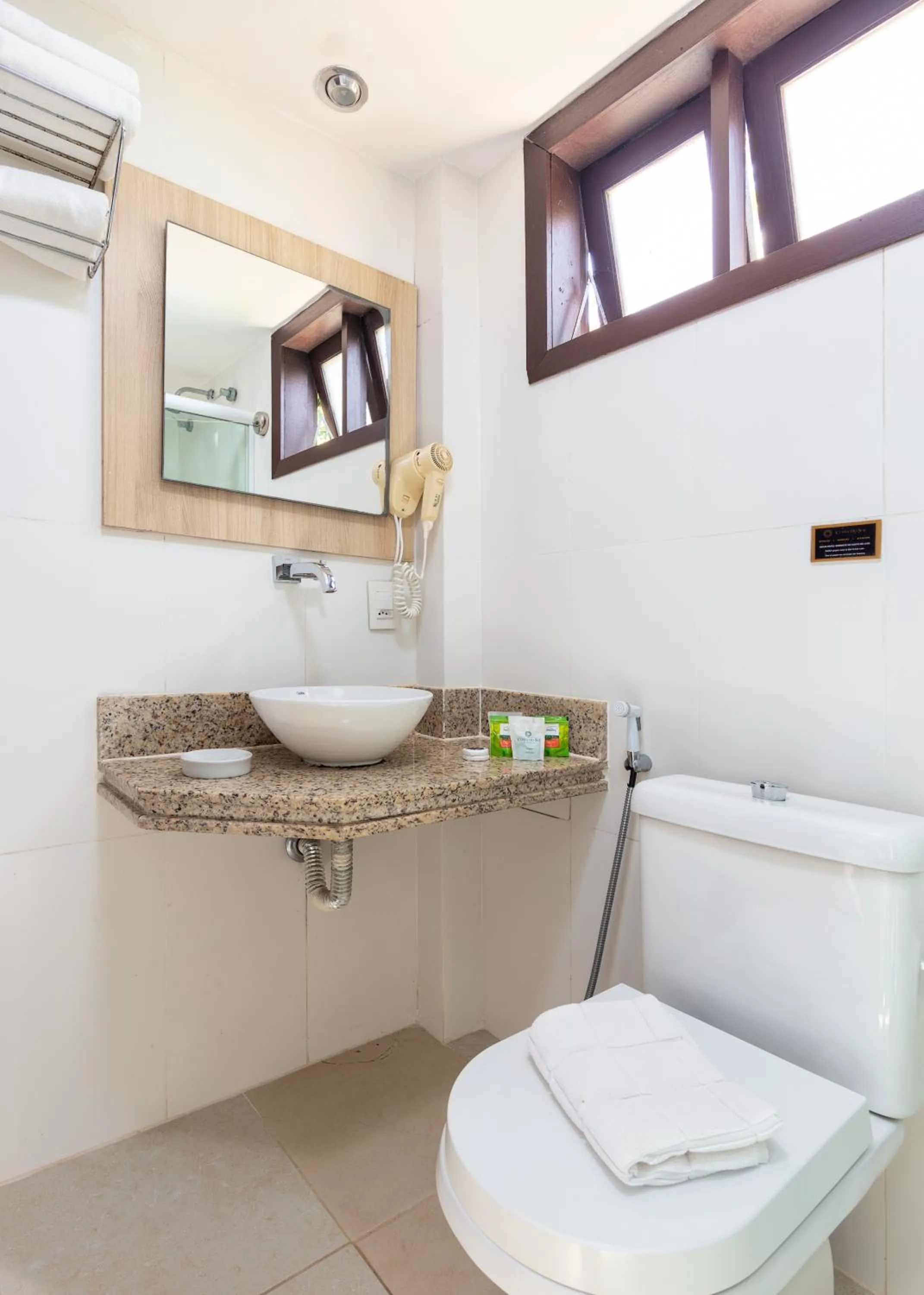 Toilet in Costa do Sol Boutique Hotel