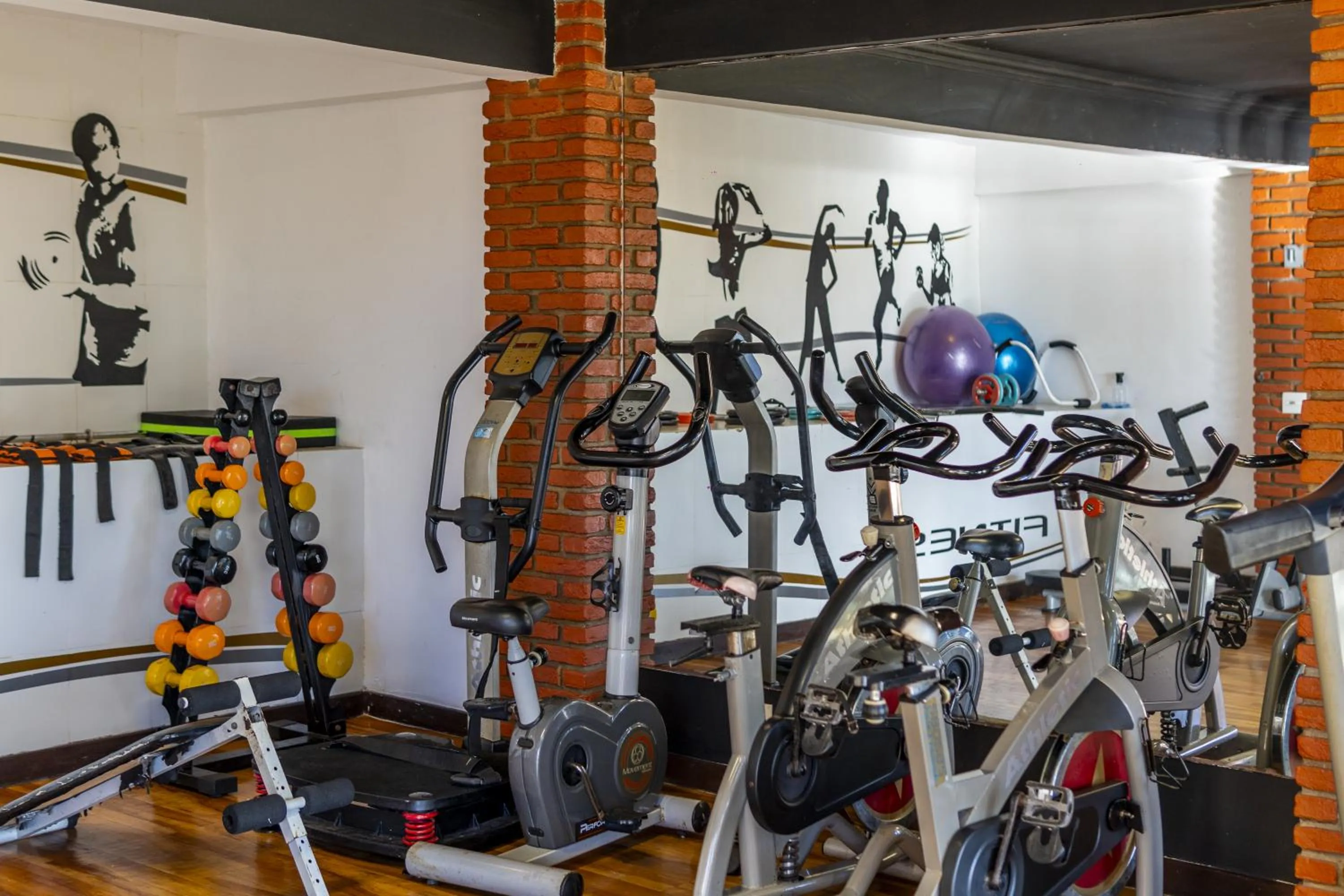Fitness centre/facilities in Costa do Sol Boutique Hotel