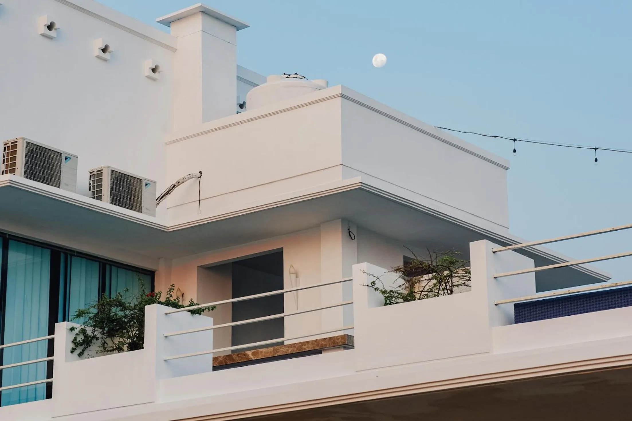 Property building in Seaside Villa & Muse Beach Resto