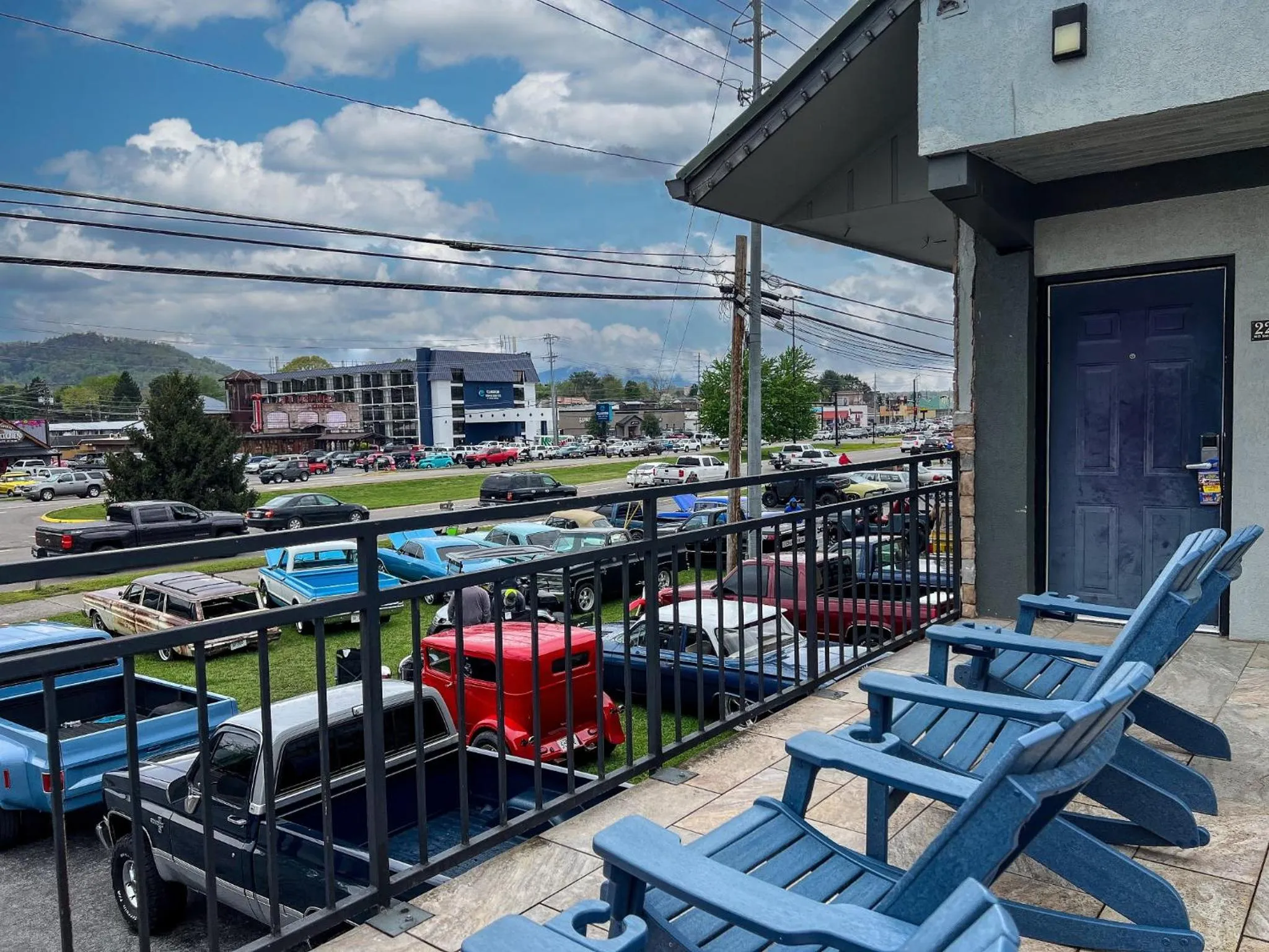 Balcony/Terrace in Pigeon Forge Parkway Inn
