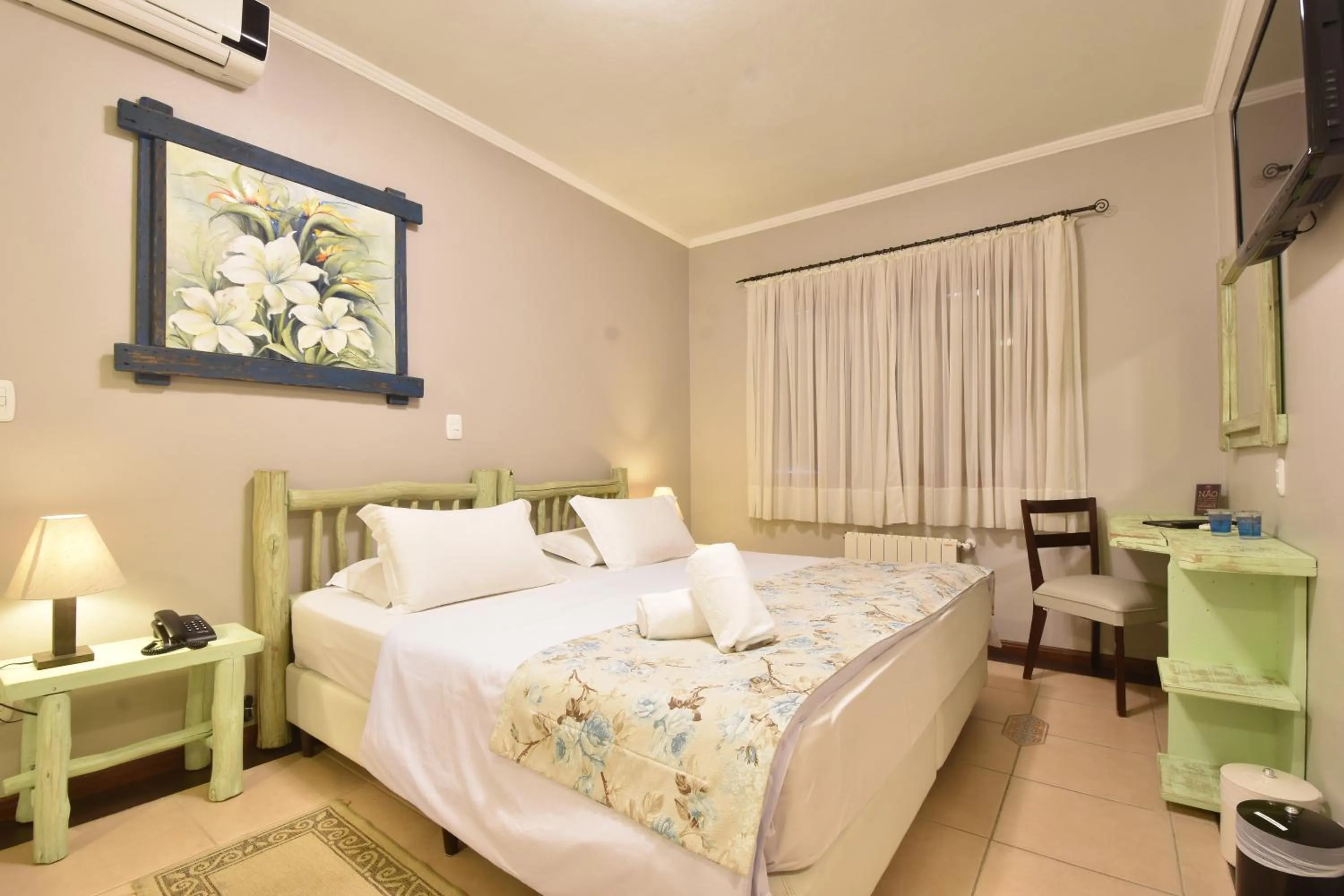 Bedroom, Bed in Pousada Borô