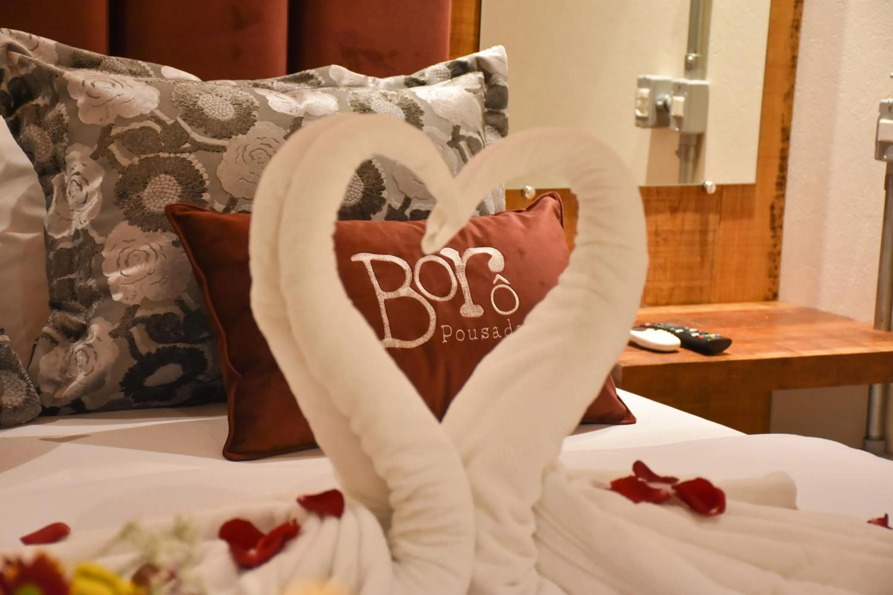 Bedroom, Bed in Pousada Borô