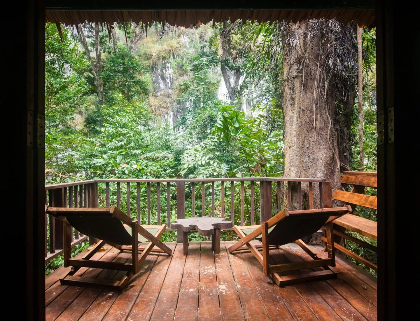 Balcony/Terrace in Our Jungle House