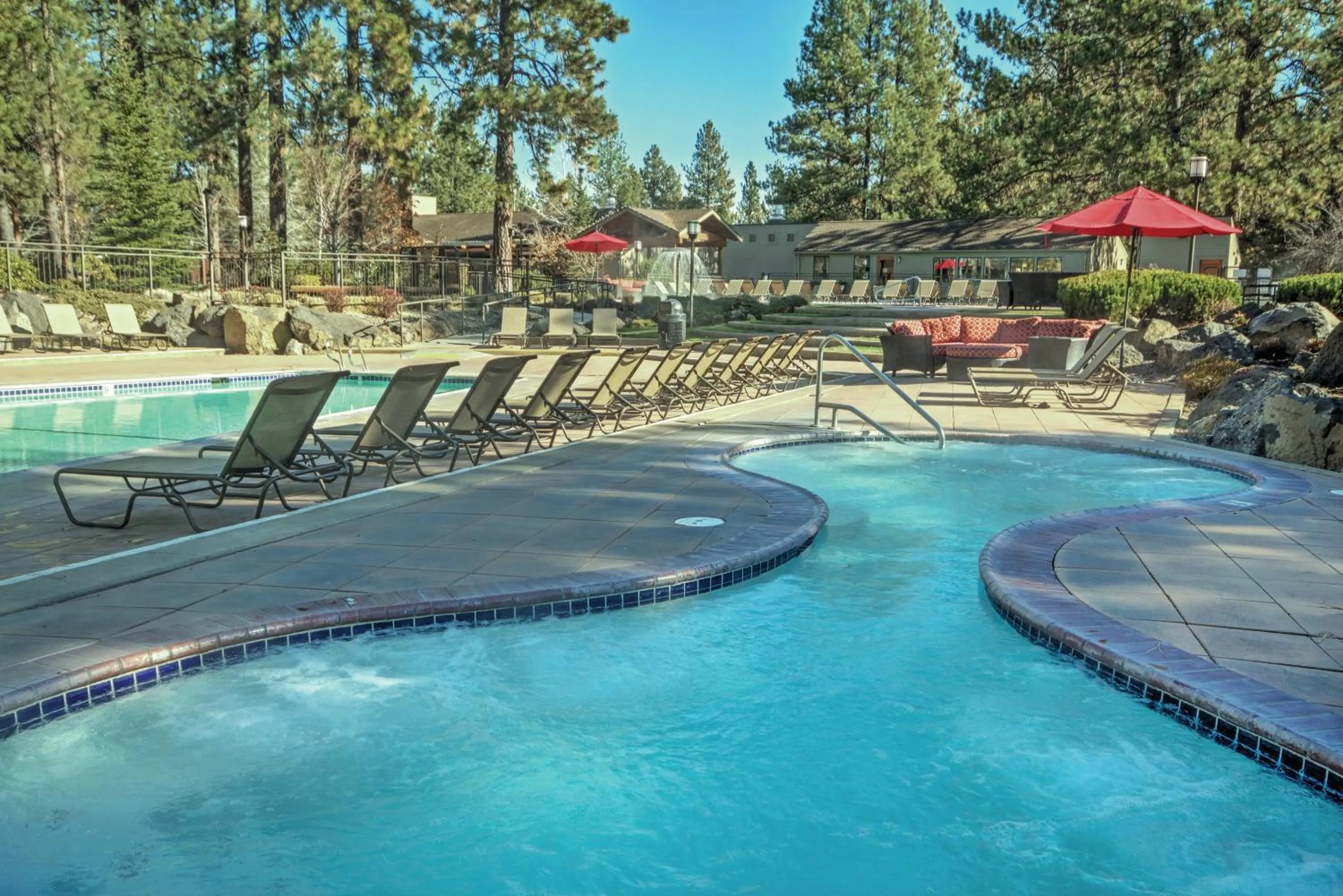 Swimming pool in Seventh Mountain Resort