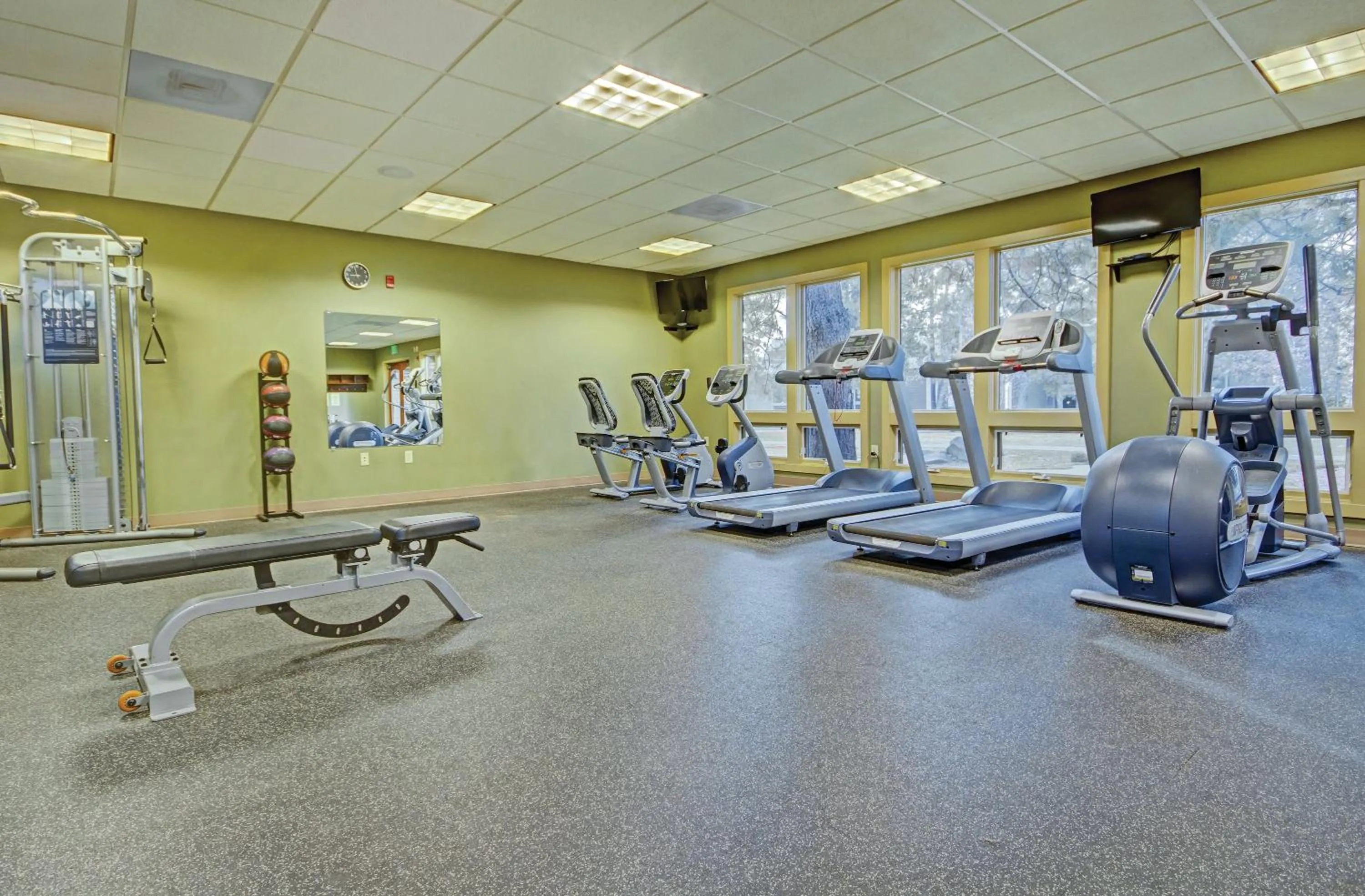 Fitness centre/facilities in Seventh Mountain Resort