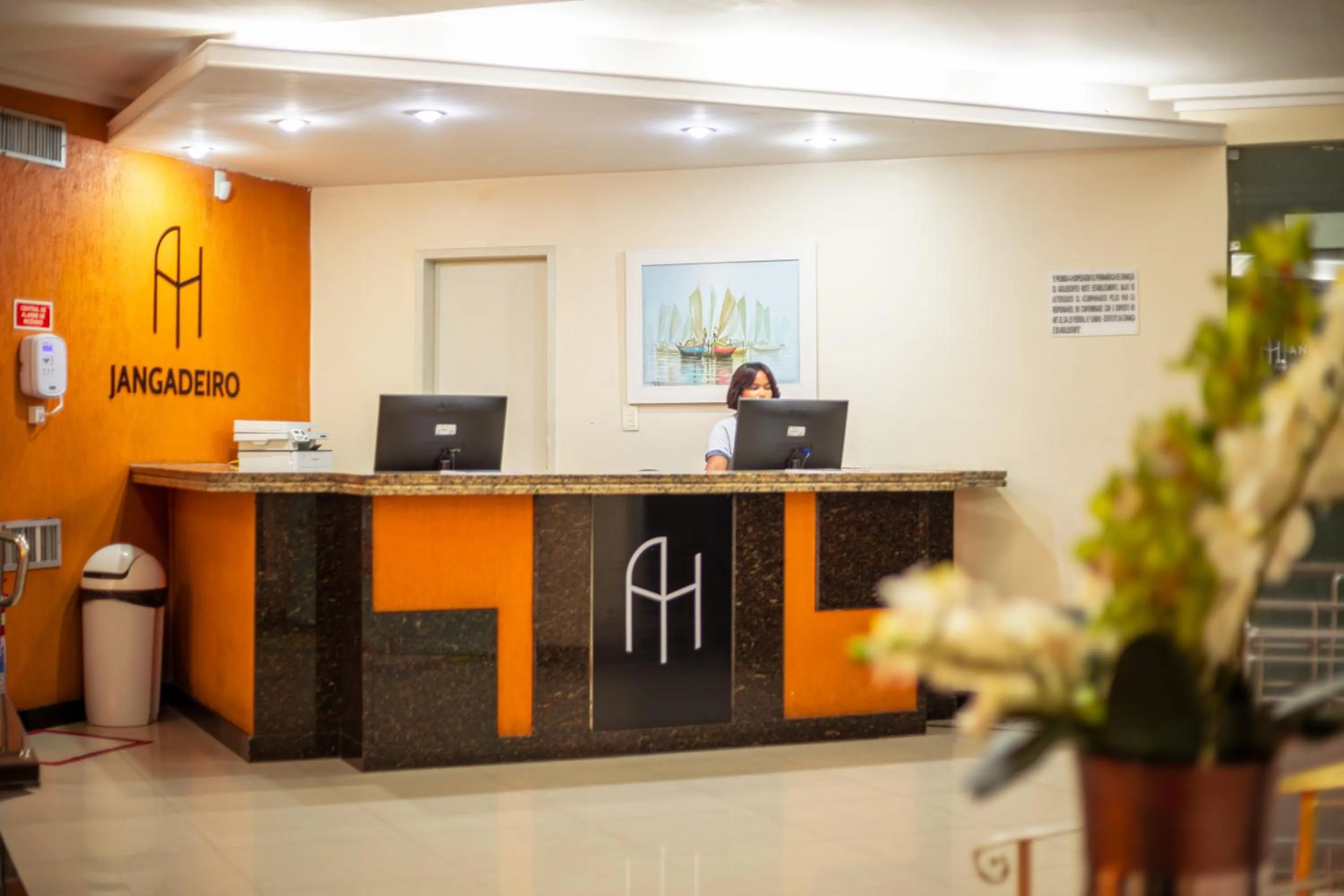 Lobby or reception in Rede Andrade Jangadeiro