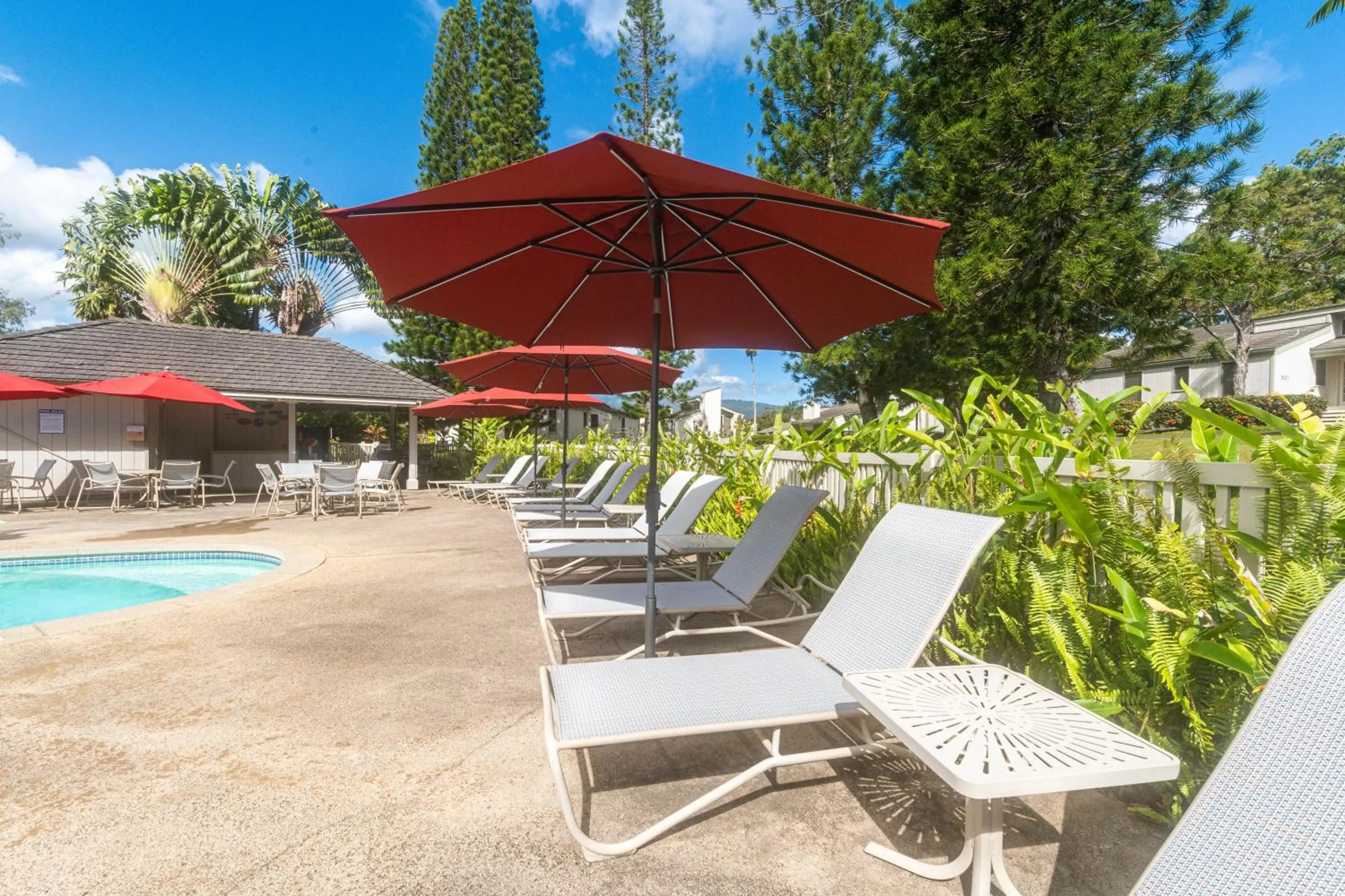 sunbed in Makai Club Resort