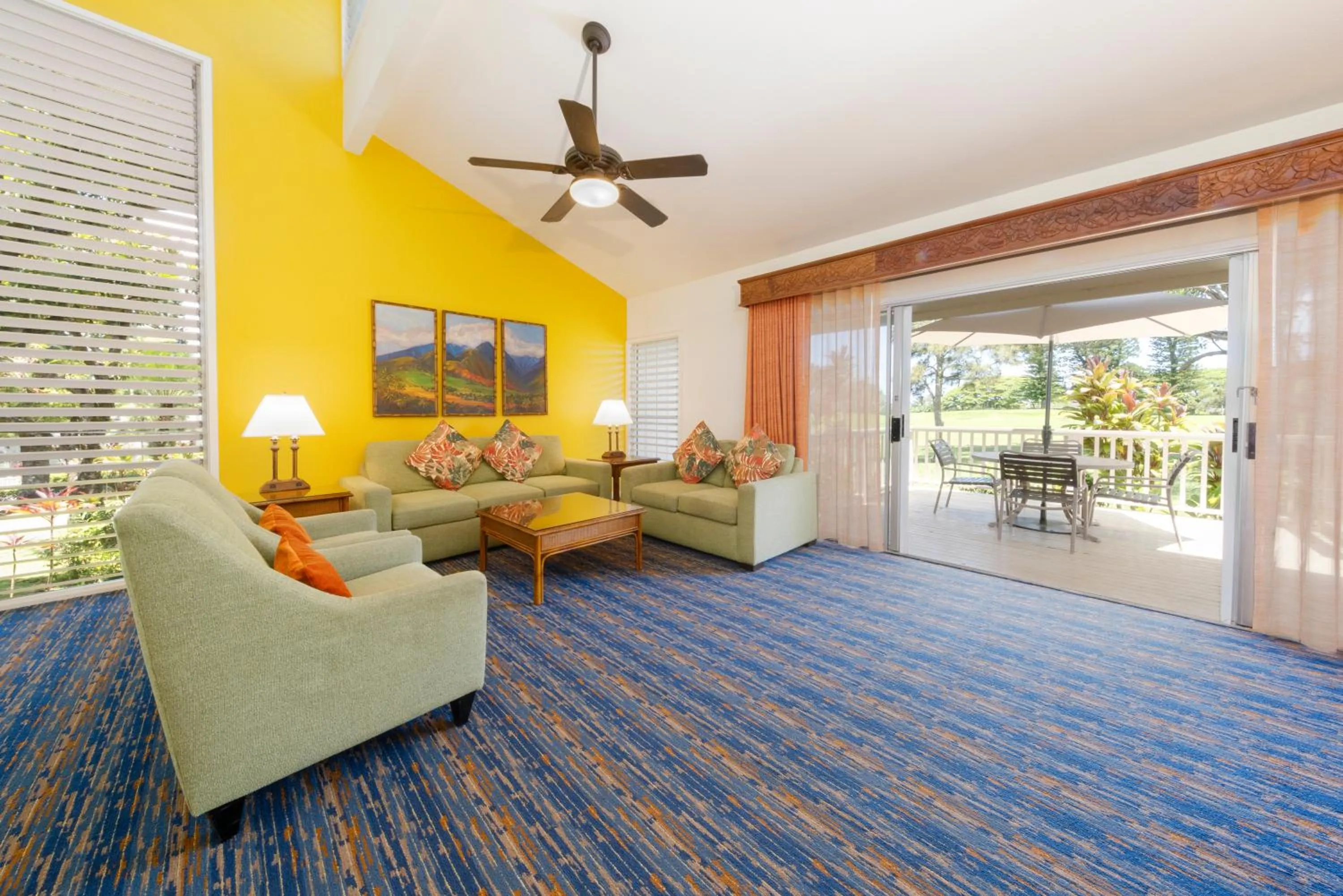 Living room in Makai Club Resort