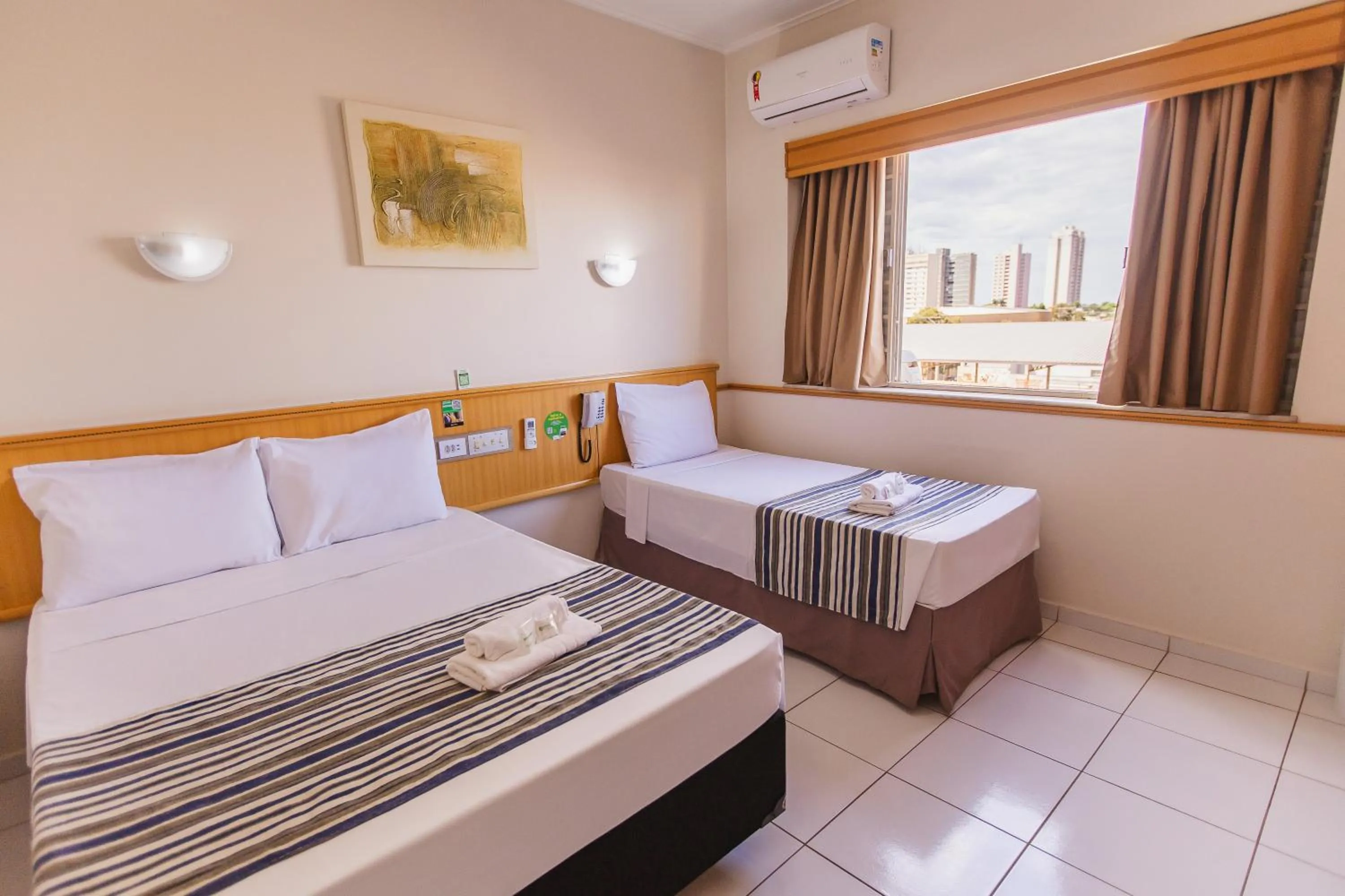 Bedroom, Bed in Hotel Nacional Inn Araçatuba