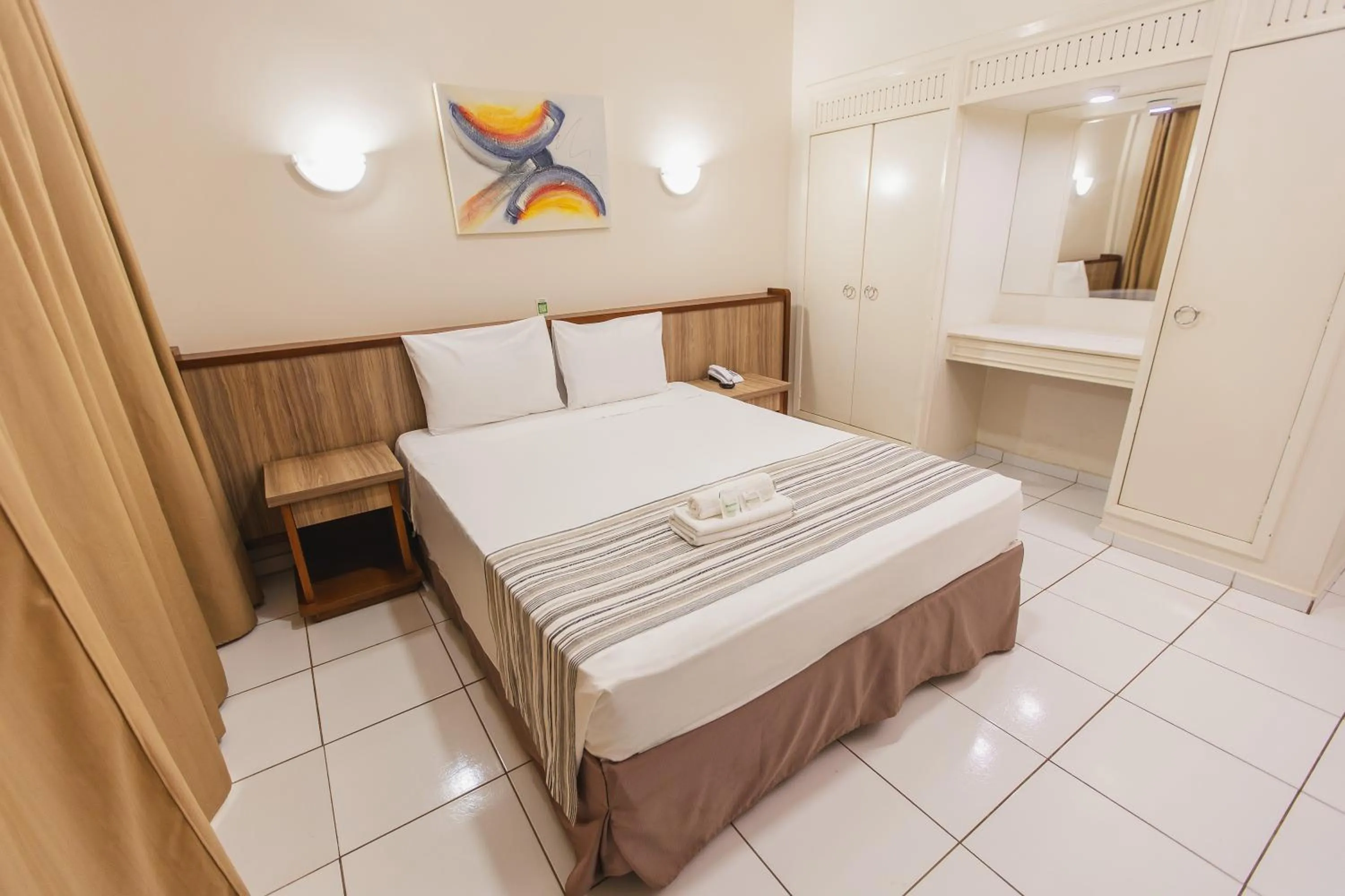 Bedroom, Bed in Hotel Nacional Inn Araçatuba