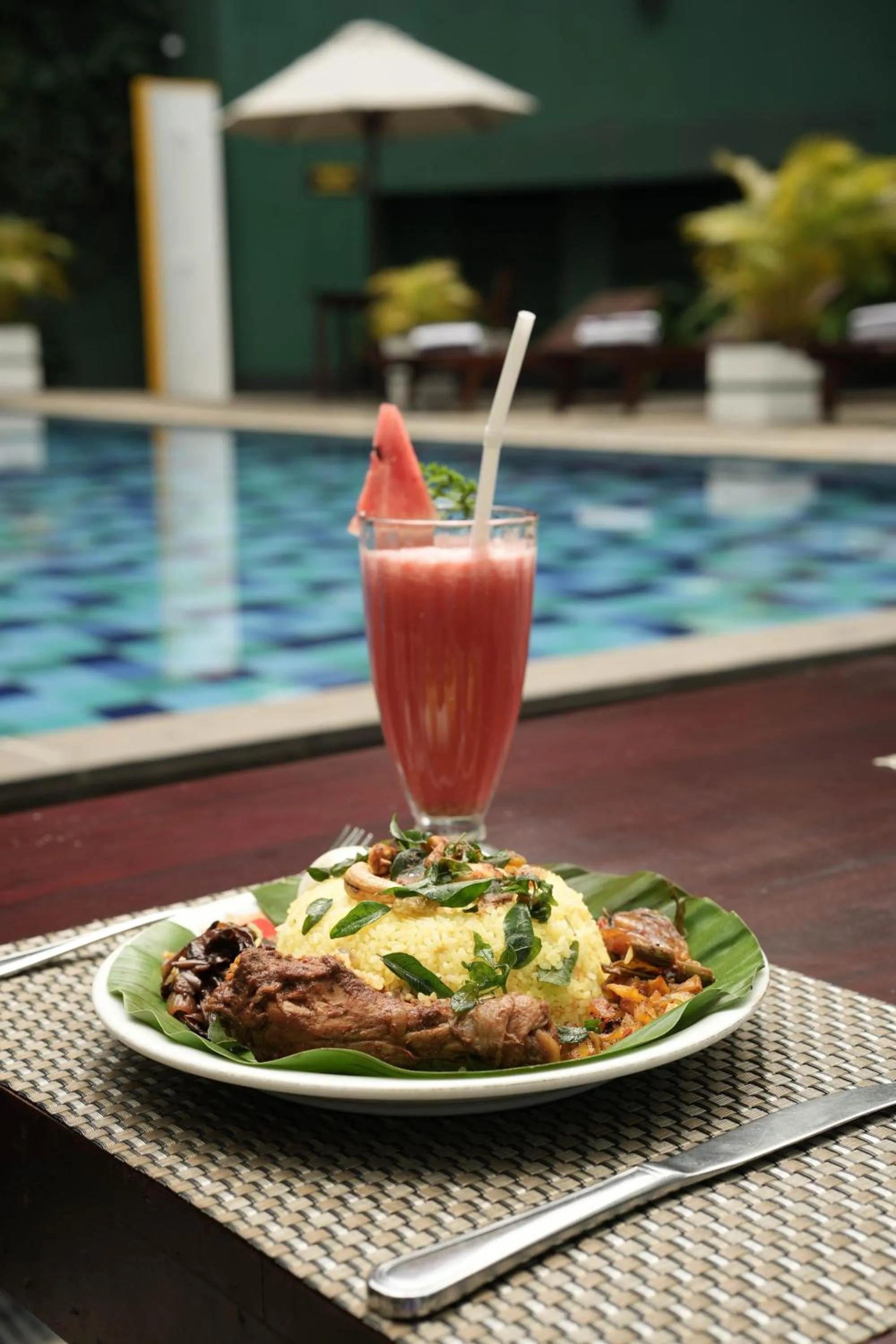 Food and drinks in Hotel Casamara