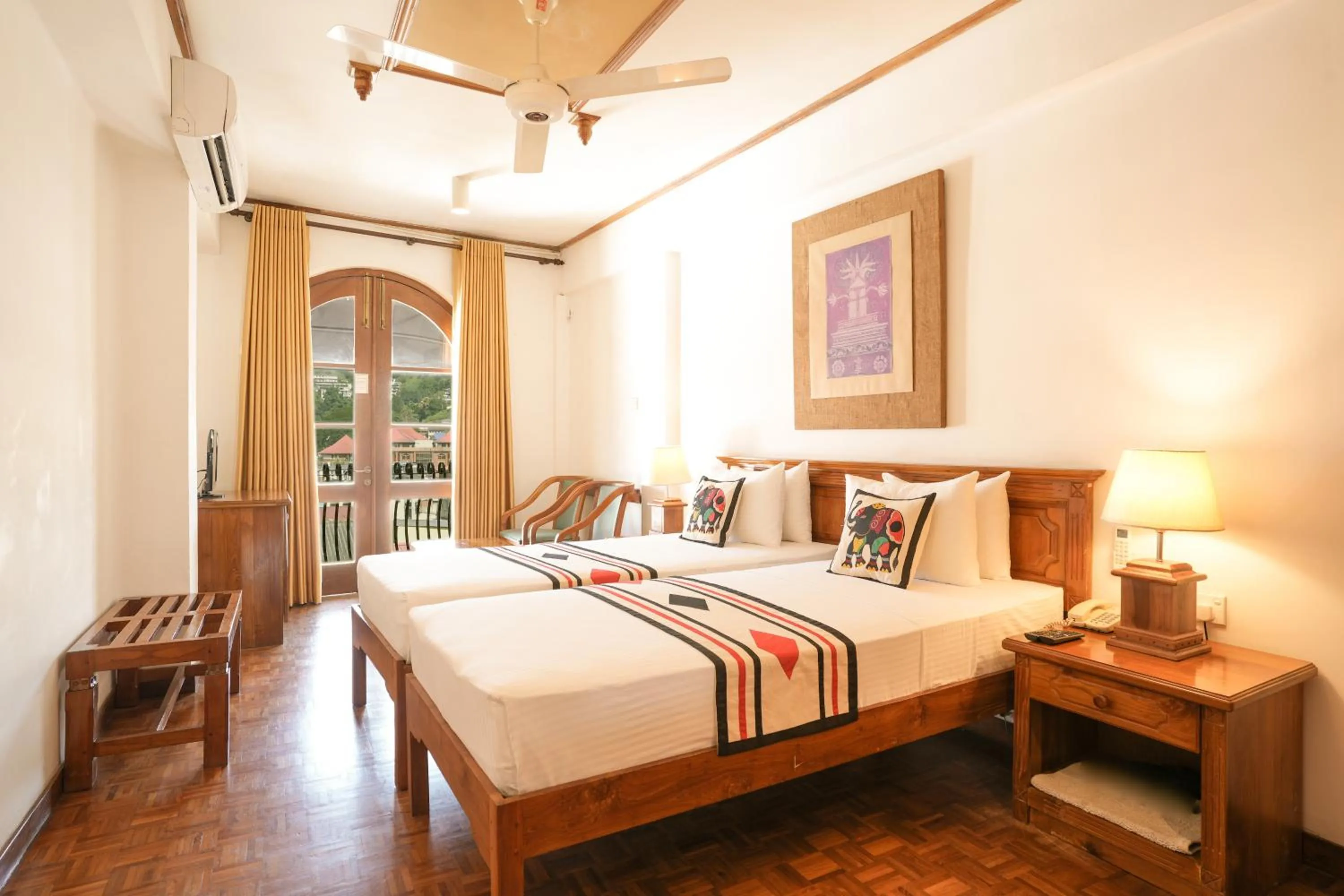 Bed in Hotel Casamara