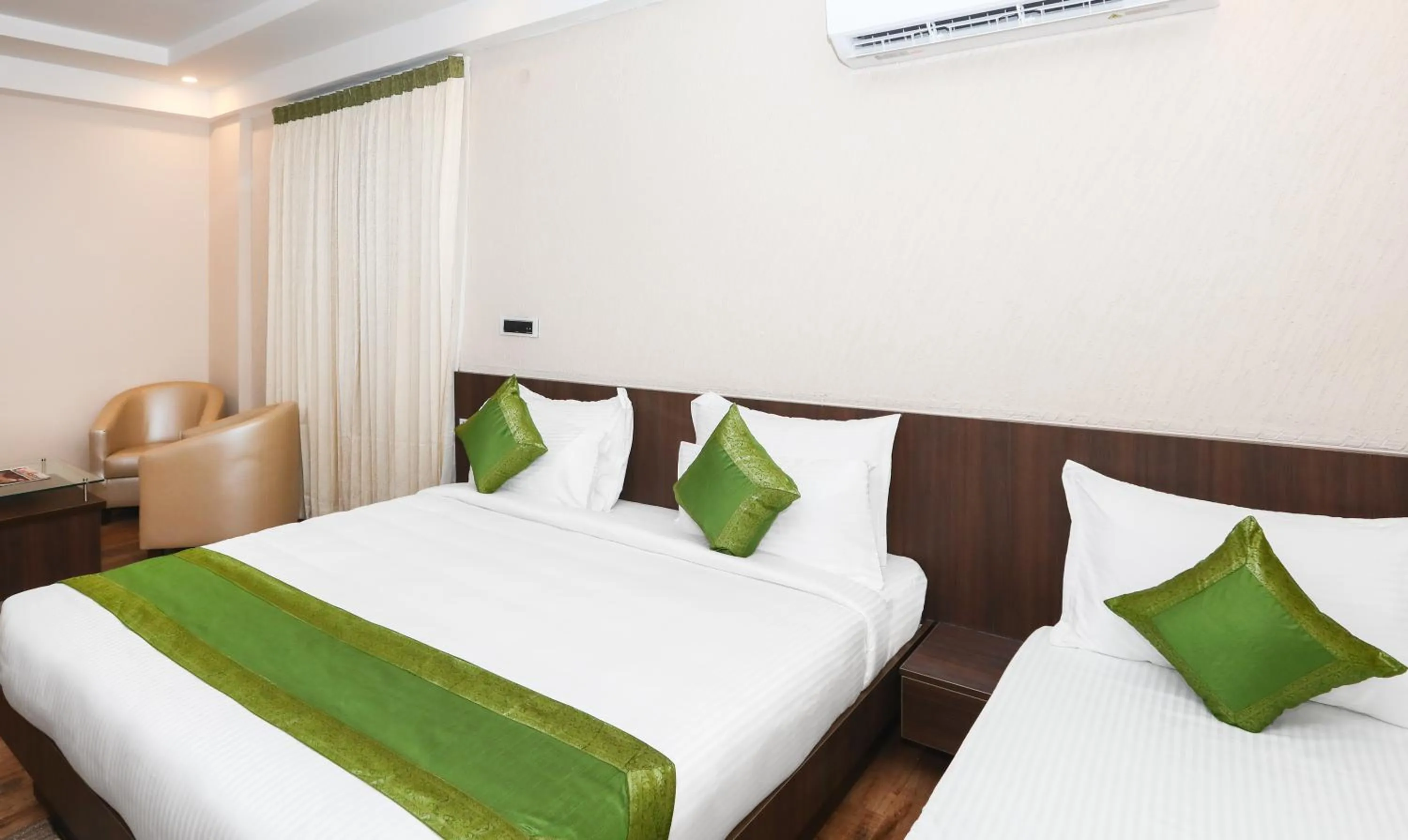 Bedroom, Bed in Treebo Durga Boji Grand, Gonikoppal Town