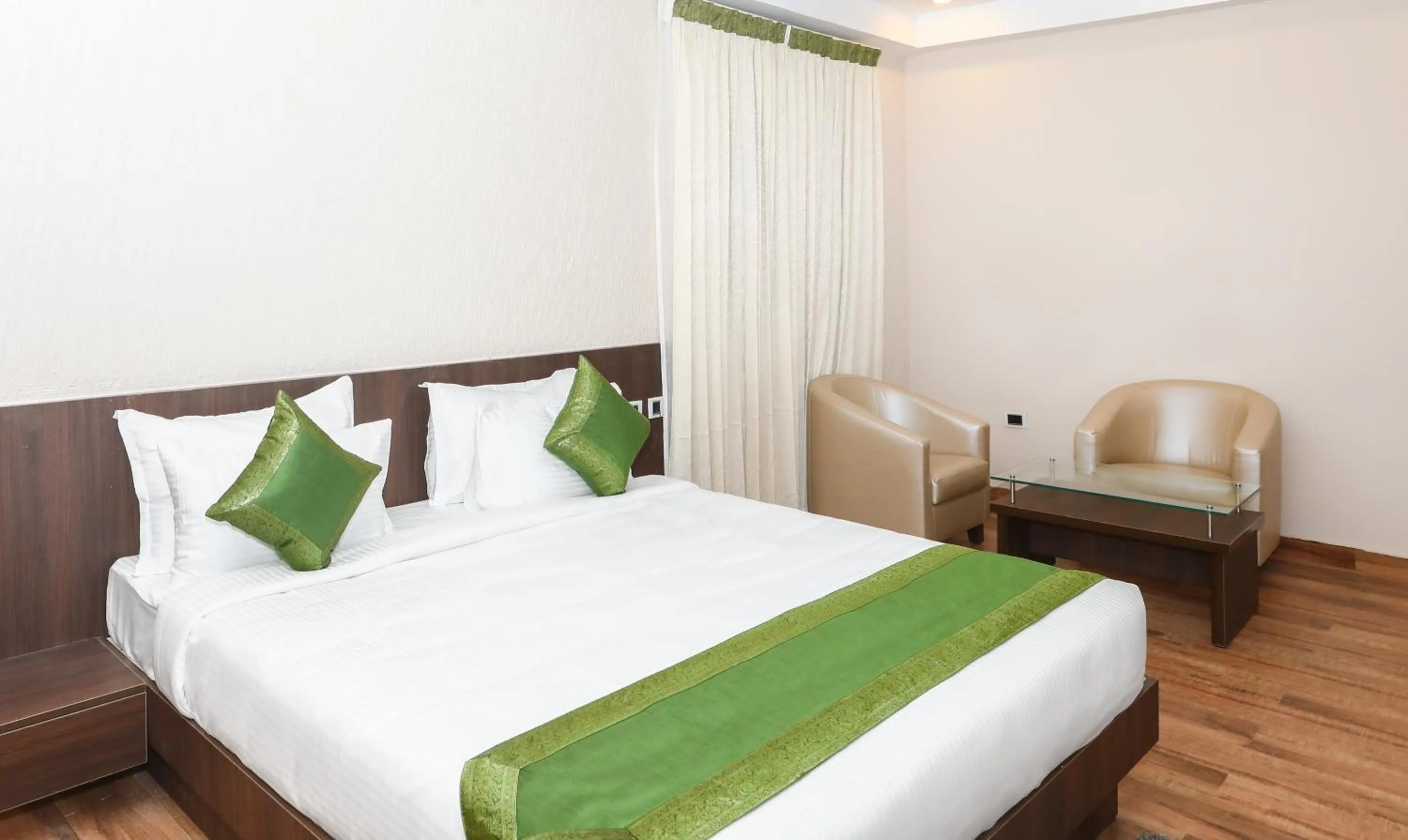 Bedroom, Bed in Treebo Durga Boji Grand, Gonikoppal Town