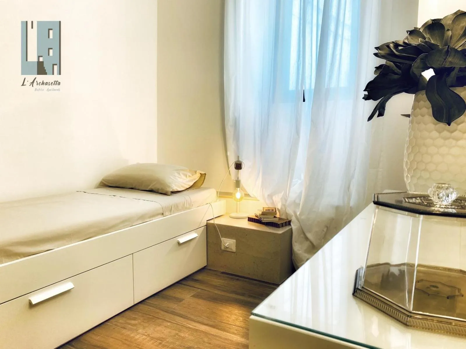 Bedroom in L'ArChasetta Historic Apartments