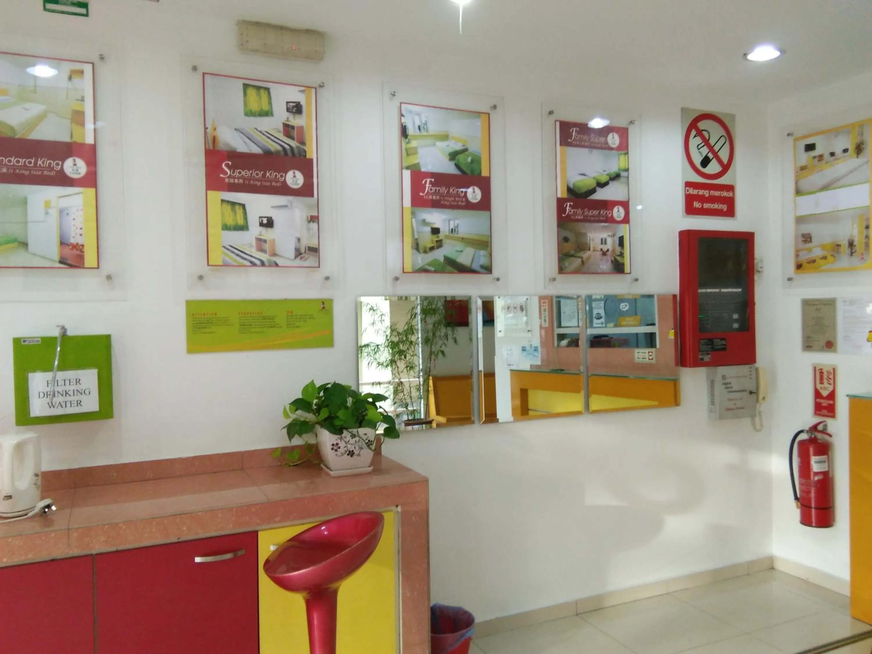 Lobby or reception in Hotel Abby IGB Tasek
