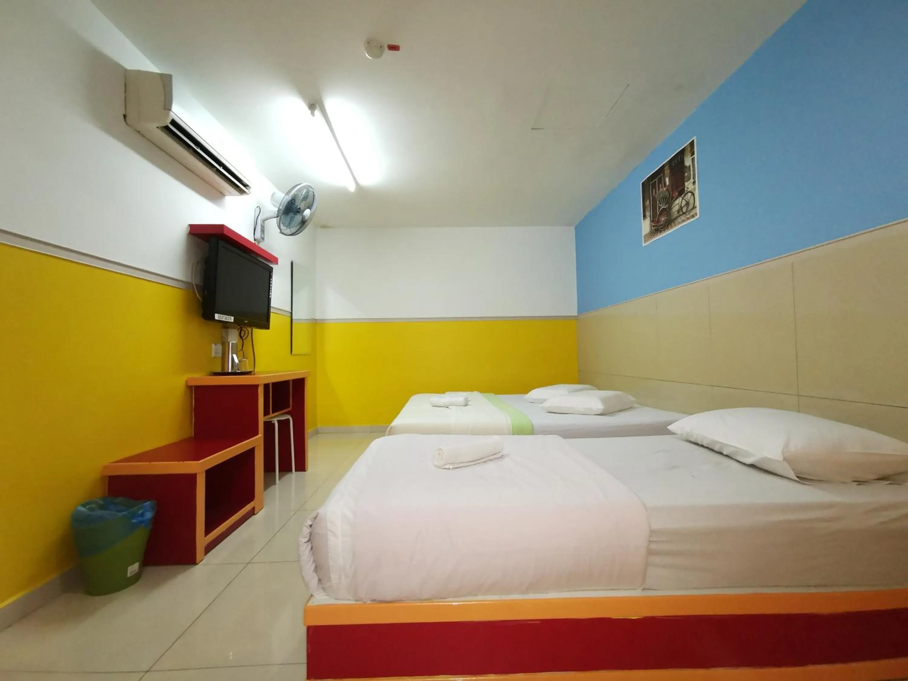 Bed in Hotel Abby IGB Tasek