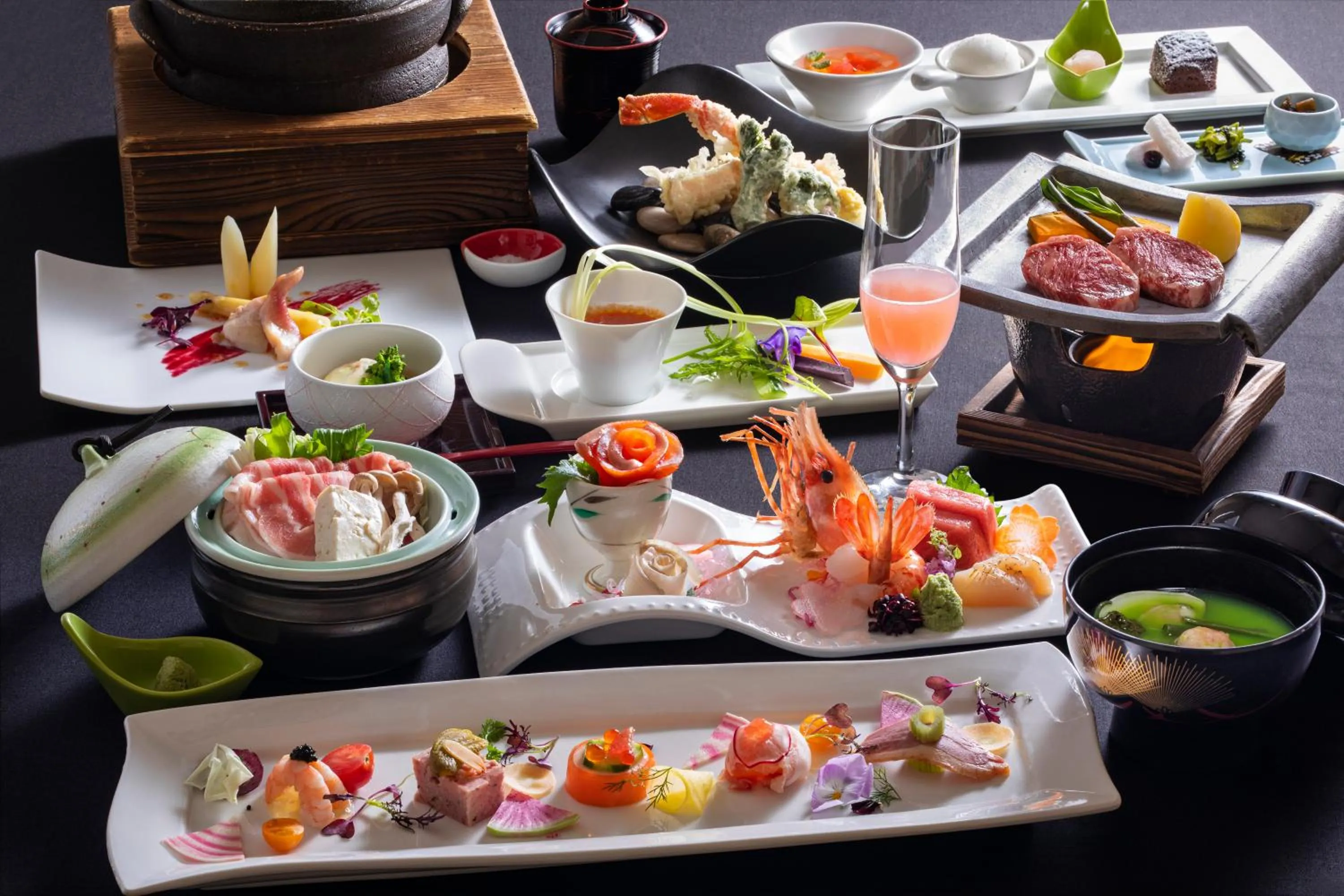 Food close-up in Noboribetsu Sekisui Tei