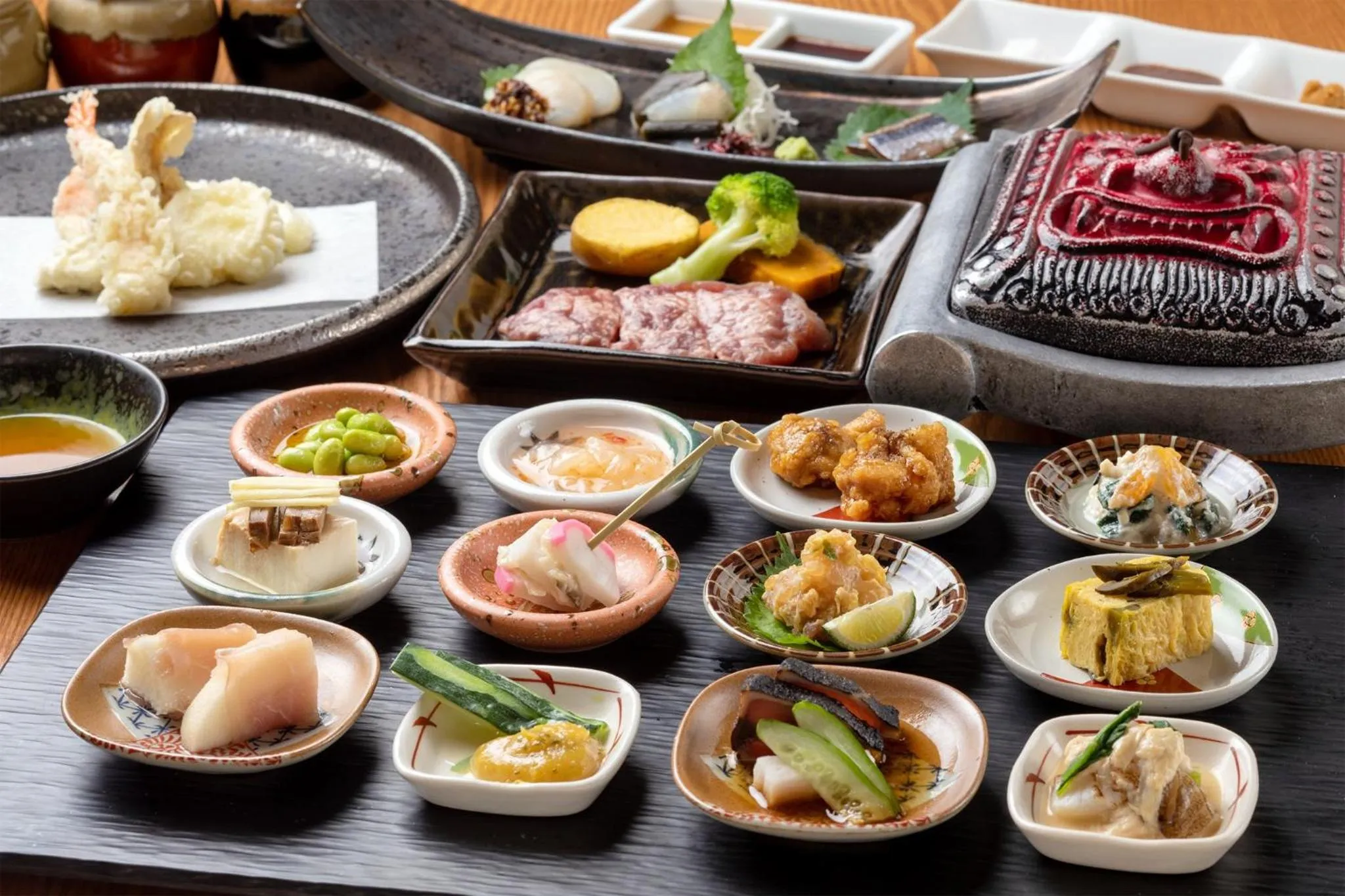 Food close-up in Noboribetsu Sekisui Tei