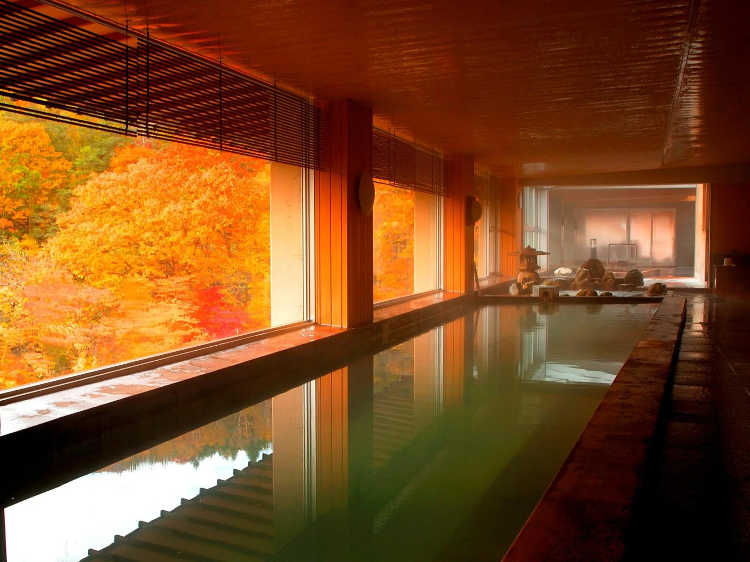 Hot Spring Bath in Noboribetsu Sekisui Tei