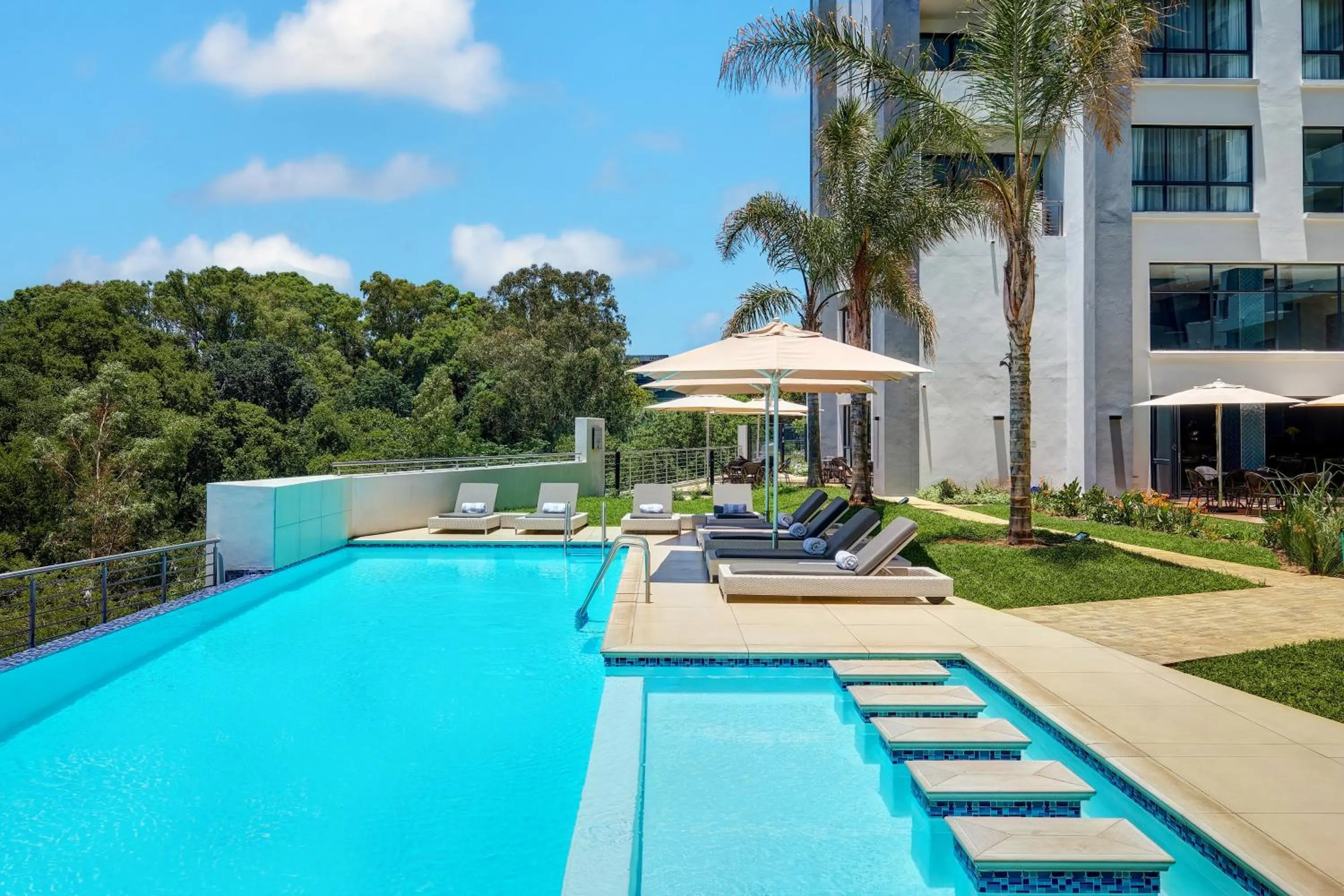 Swimming pool in The Regency Apartment Hotel Menlyn