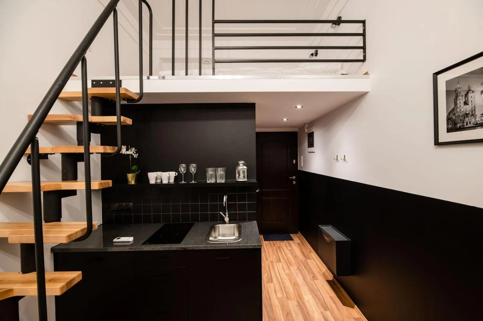 Kitchen or kitchenette in DIETLA 99 APARTMENTS - IDEAL LOCATION - in the heart of Krakow