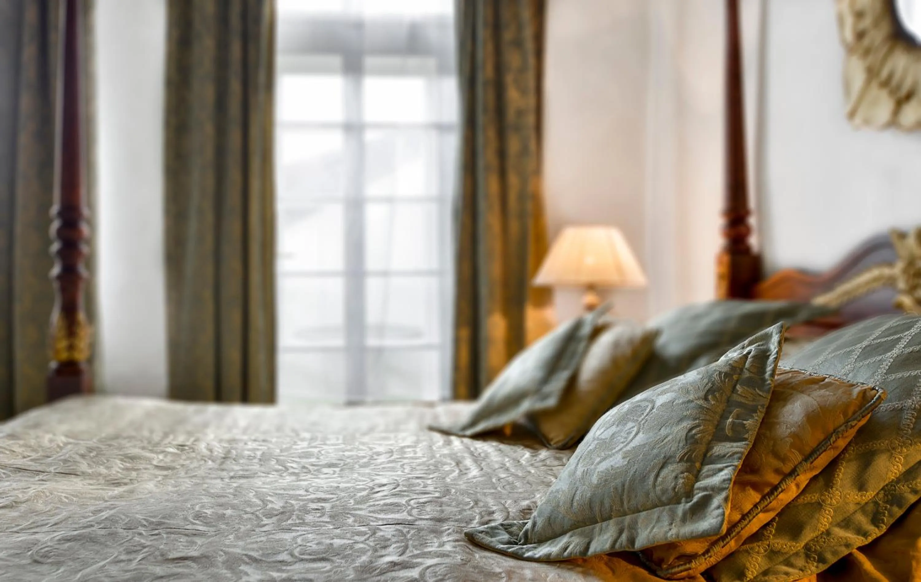 Bed in Hotel Residence Bijou de Prague