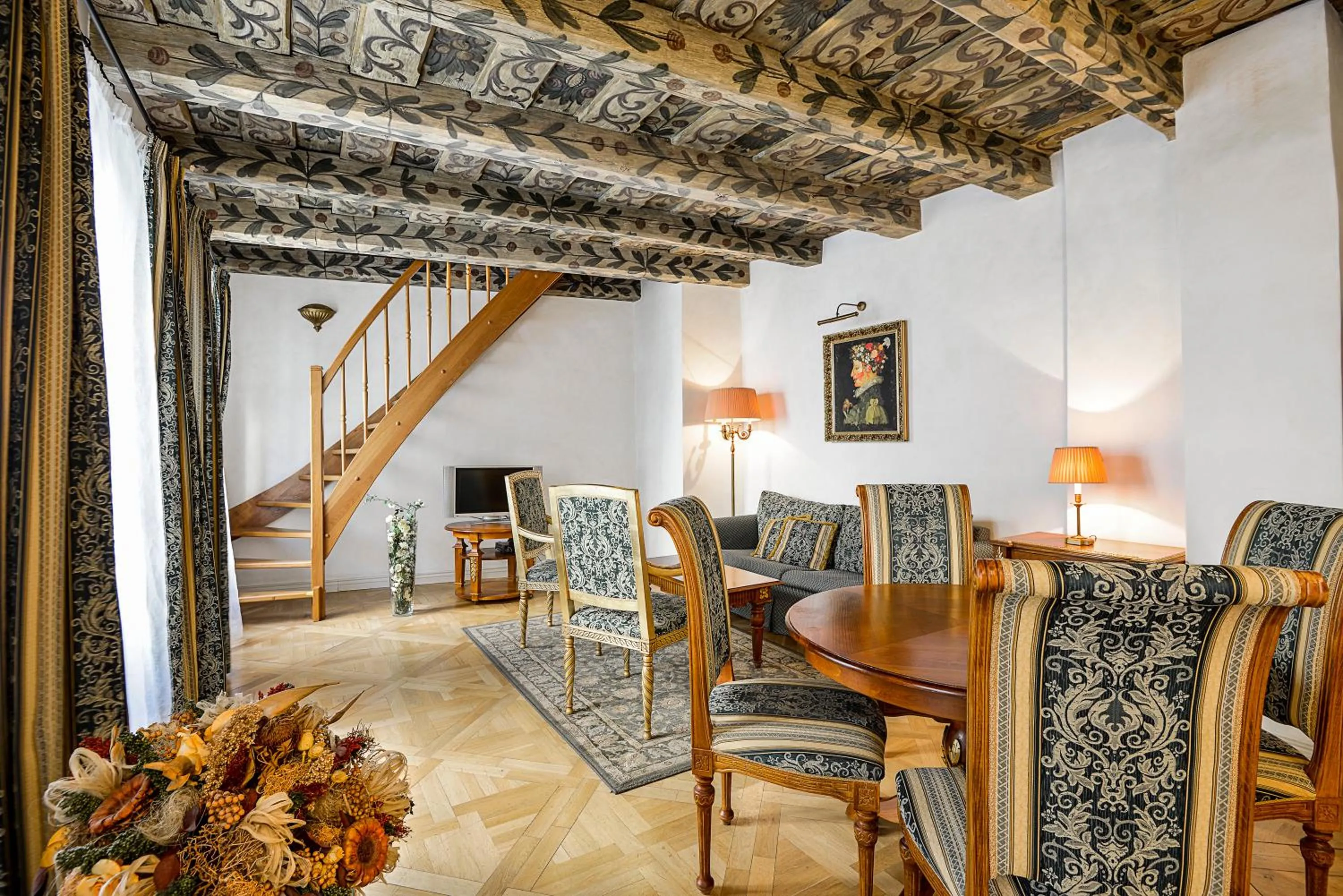 Living room in Hotel Residence Bijou de Prague