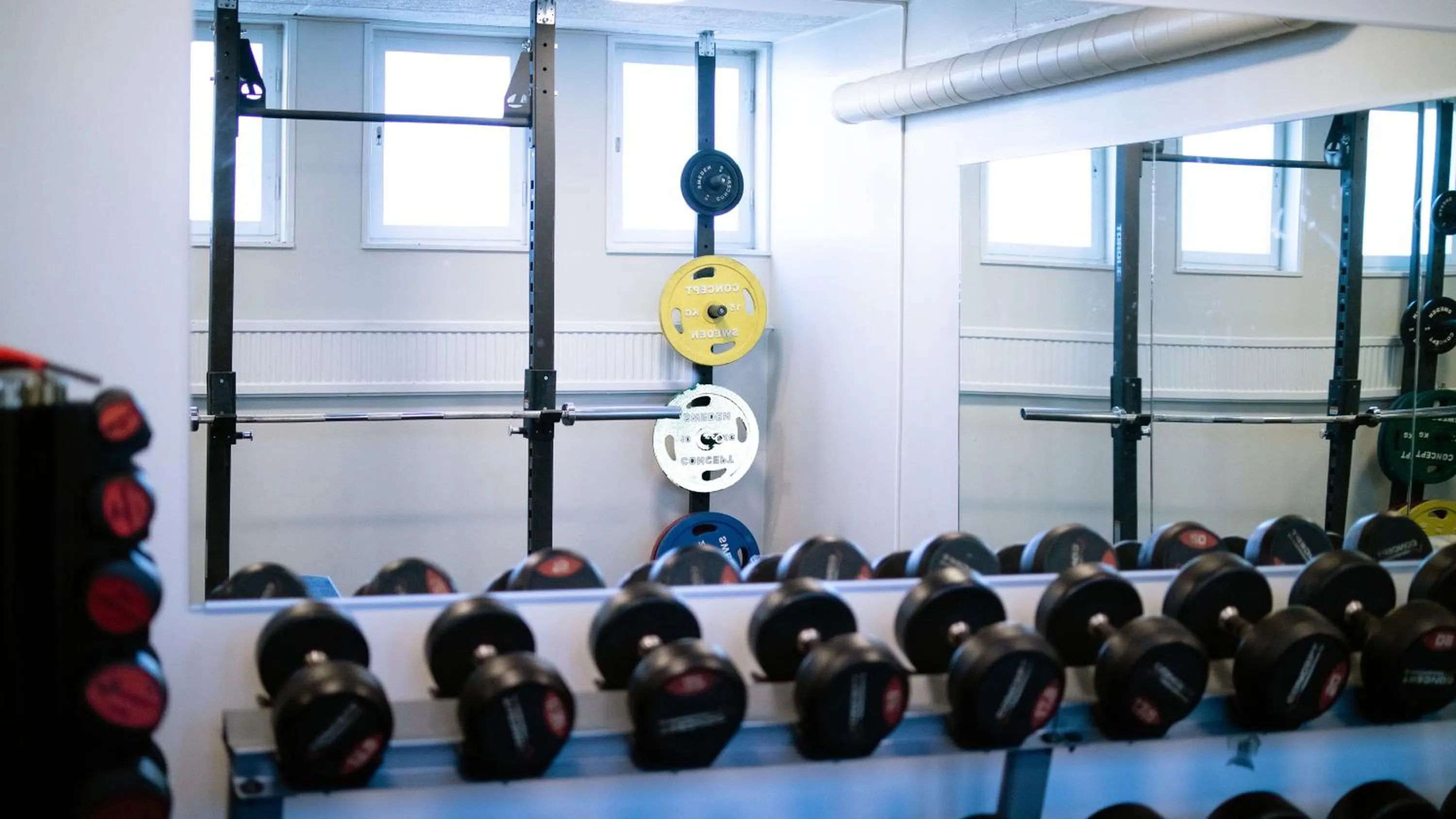 Fitness centre/facilities in Medlefors Hotell & Konferens