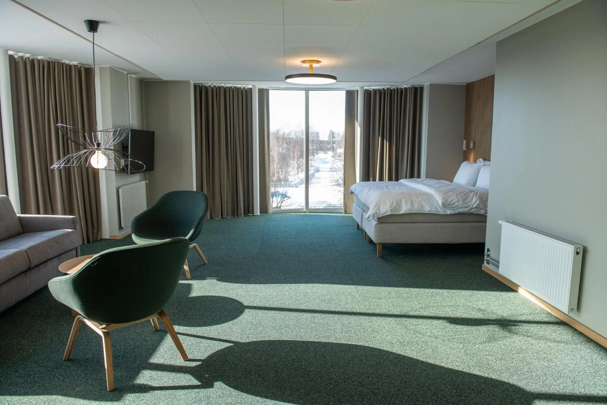 Photo of the whole room, Bed in Medlefors Hotell & Konferens
