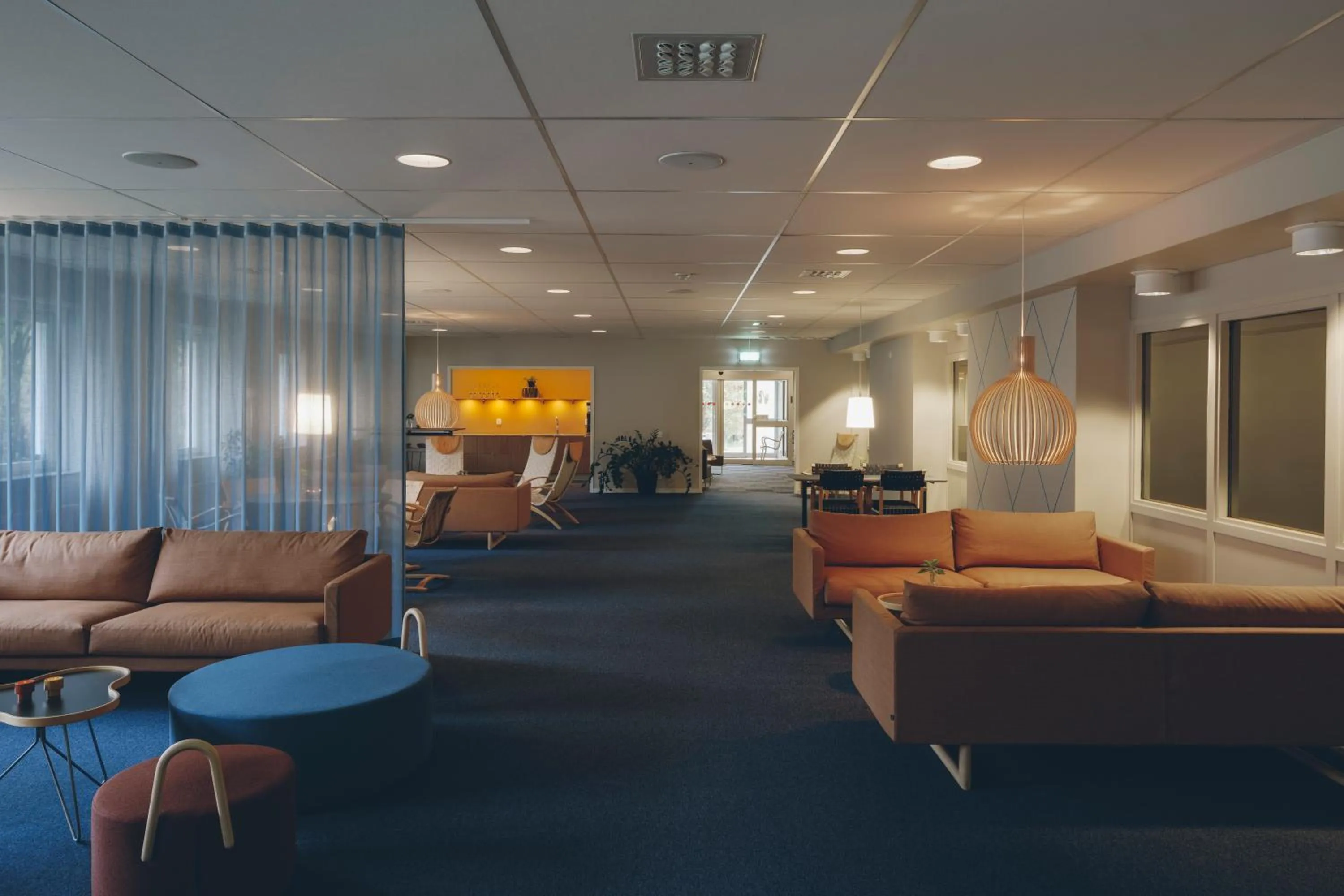 Communal lounge/ TV room in Medlefors Hotell & Konferens