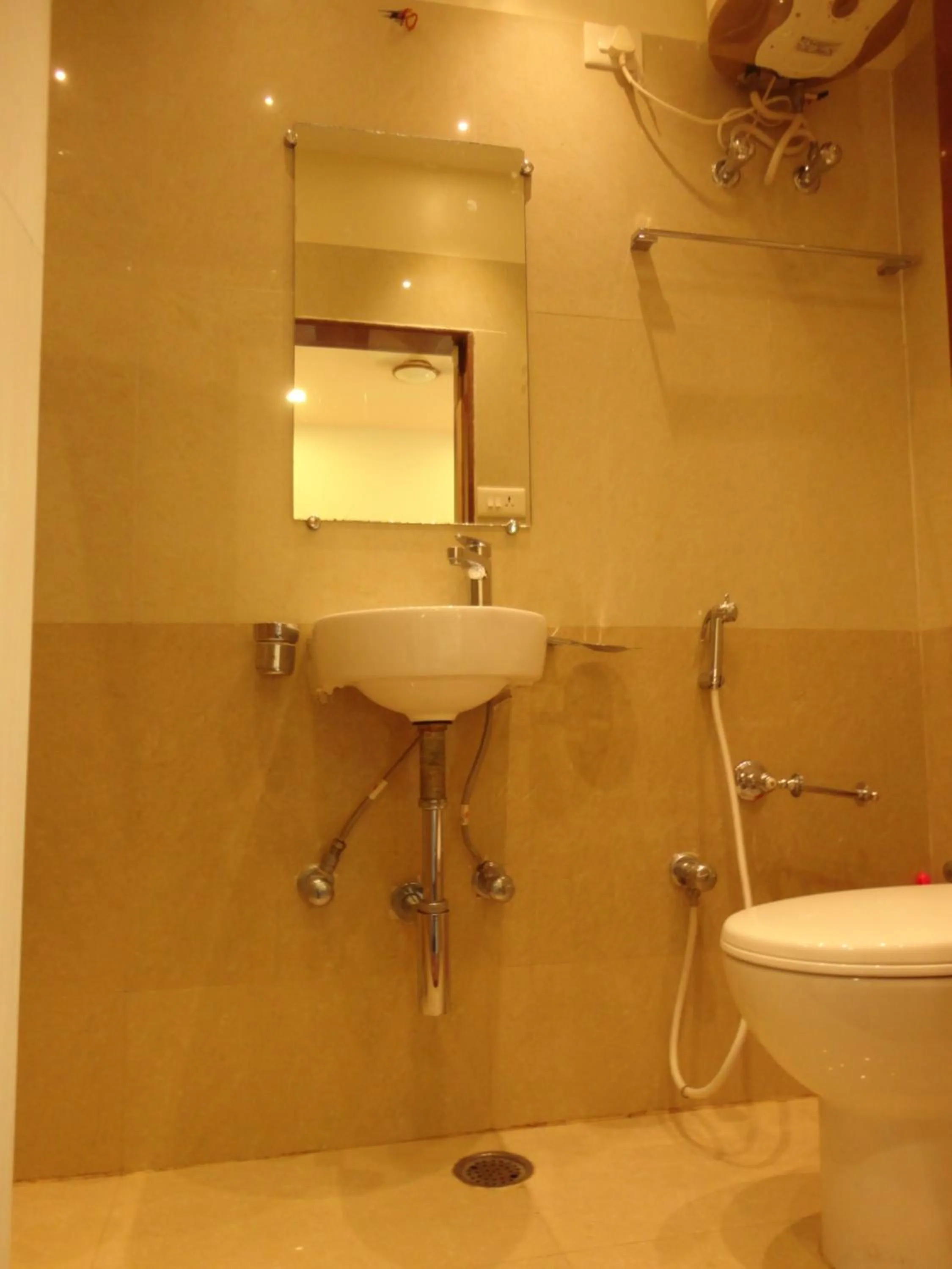 Bathroom in Hotel Temple On Ganges