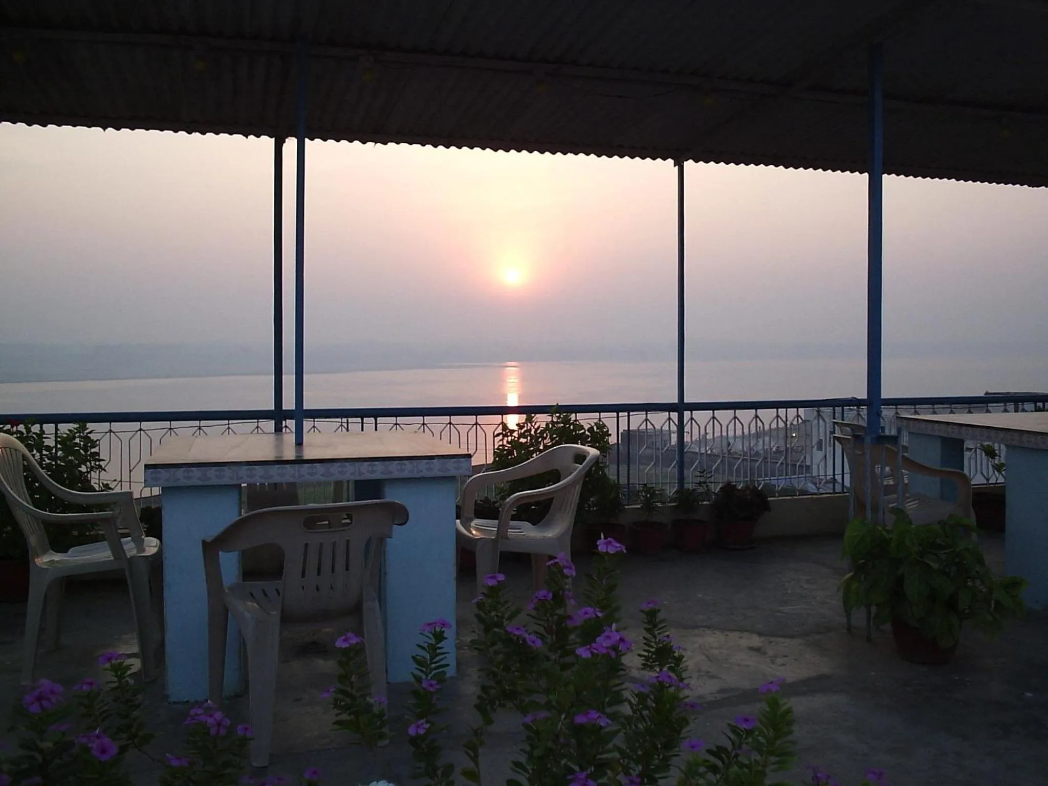 View (from property/room) in Hotel Temple On Ganges