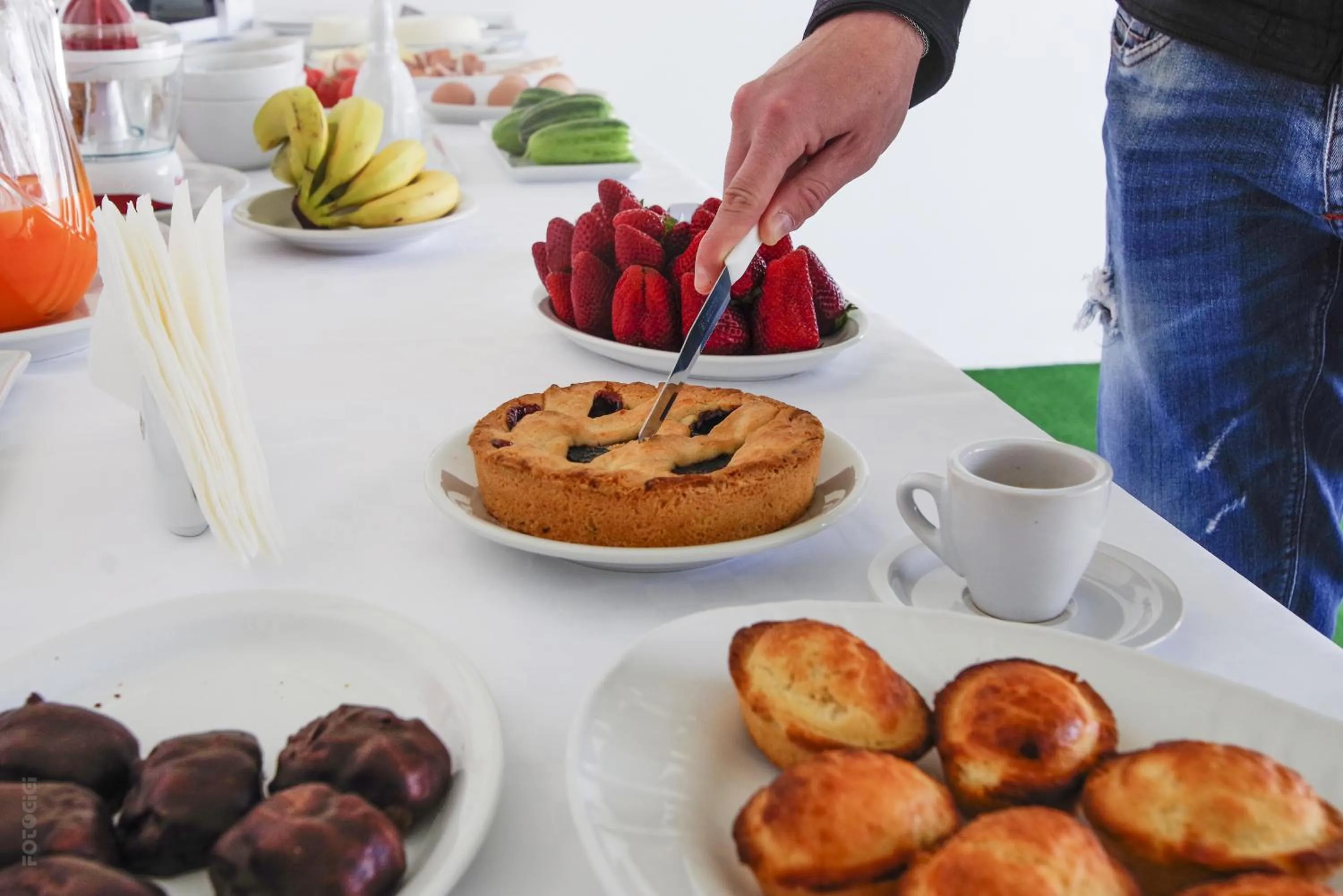 Food close-up in La Fenice Salentina
