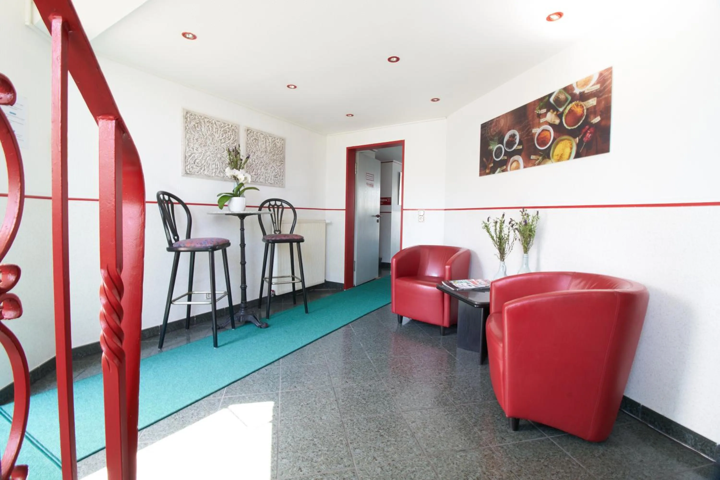 Decorative detail in Hotel Zum Eisenhammer