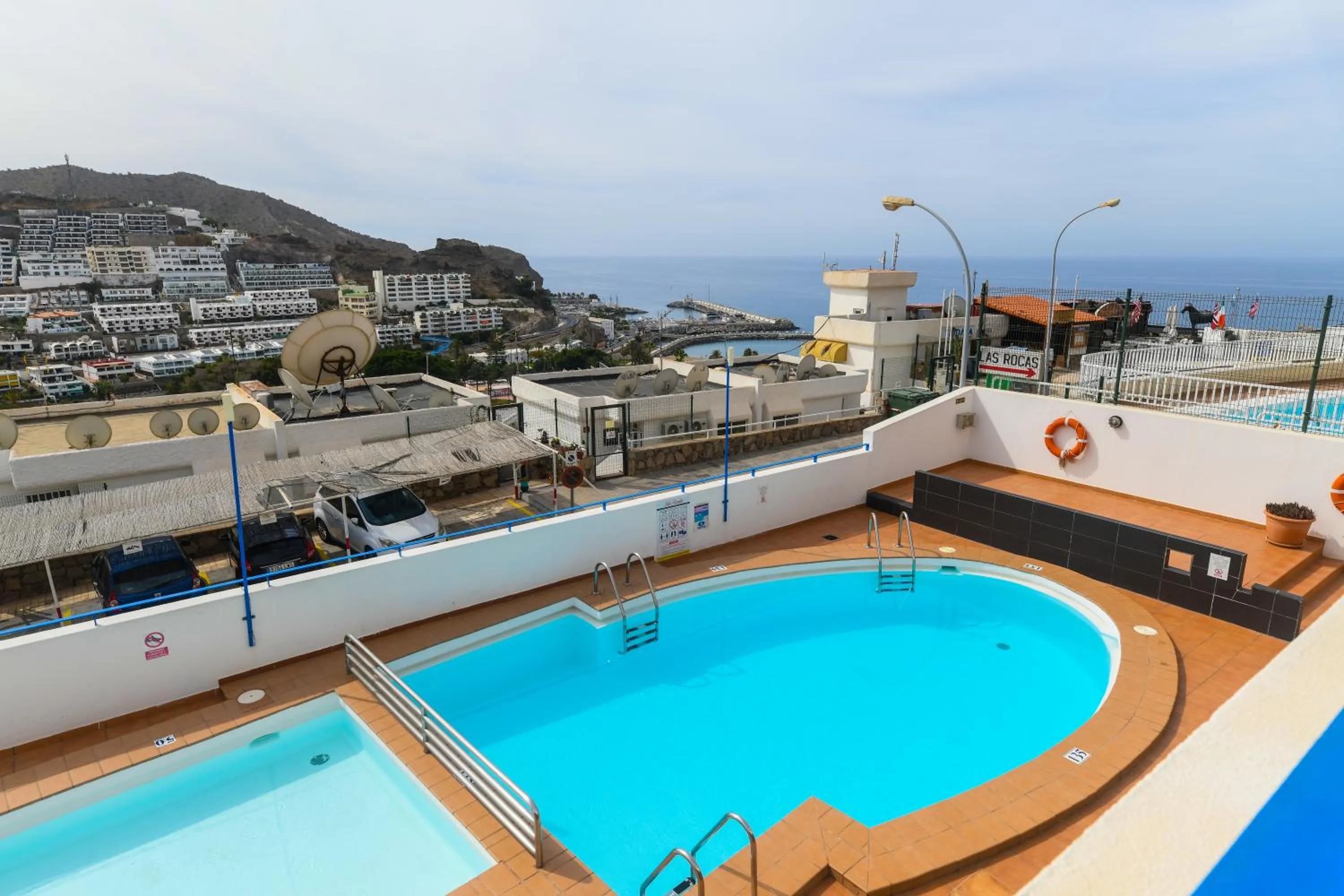 Balcony/Terrace in Apartamentos LIVVO Puerto Bello