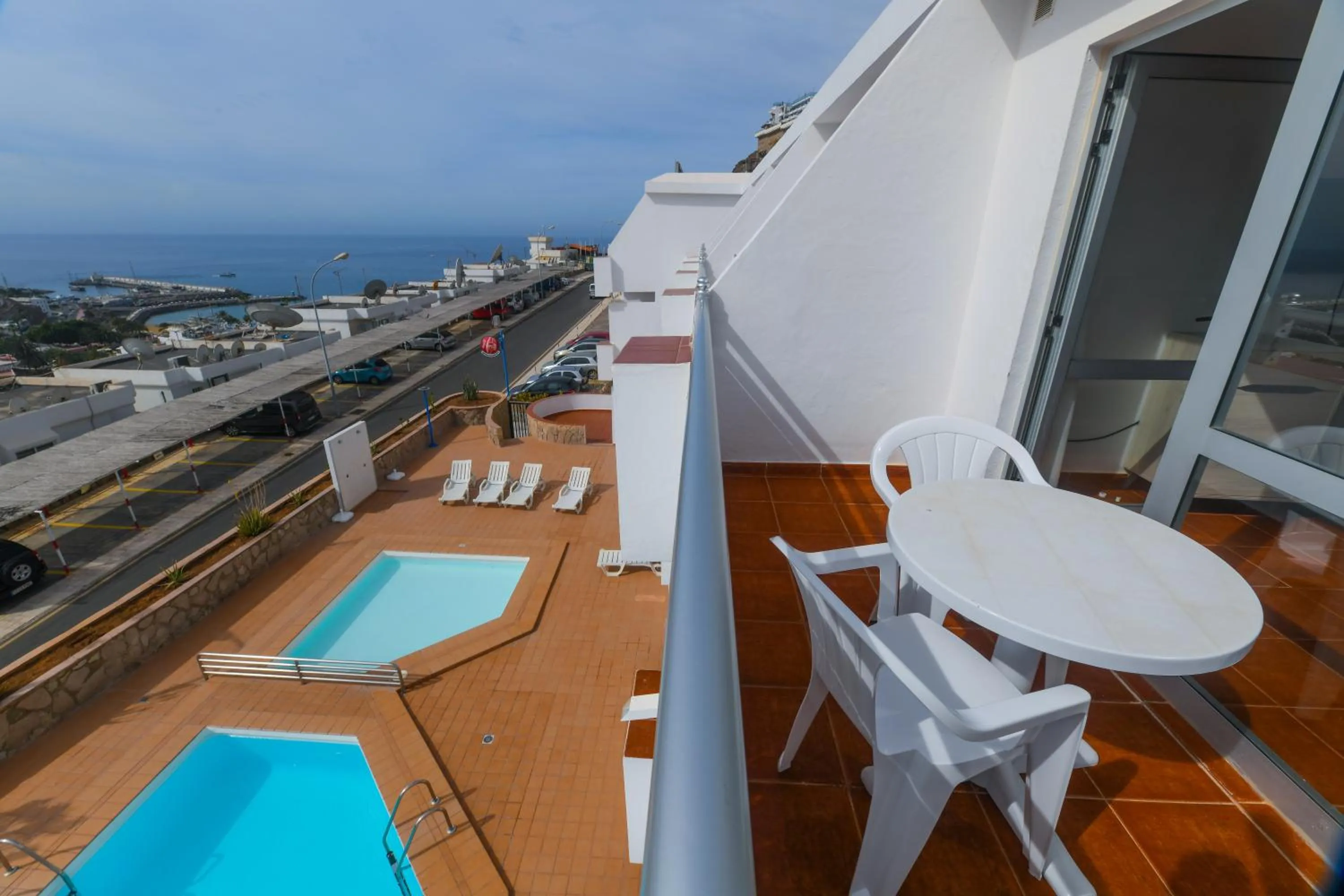 Balcony/Terrace in Apartamentos LIVVO Puerto Bello