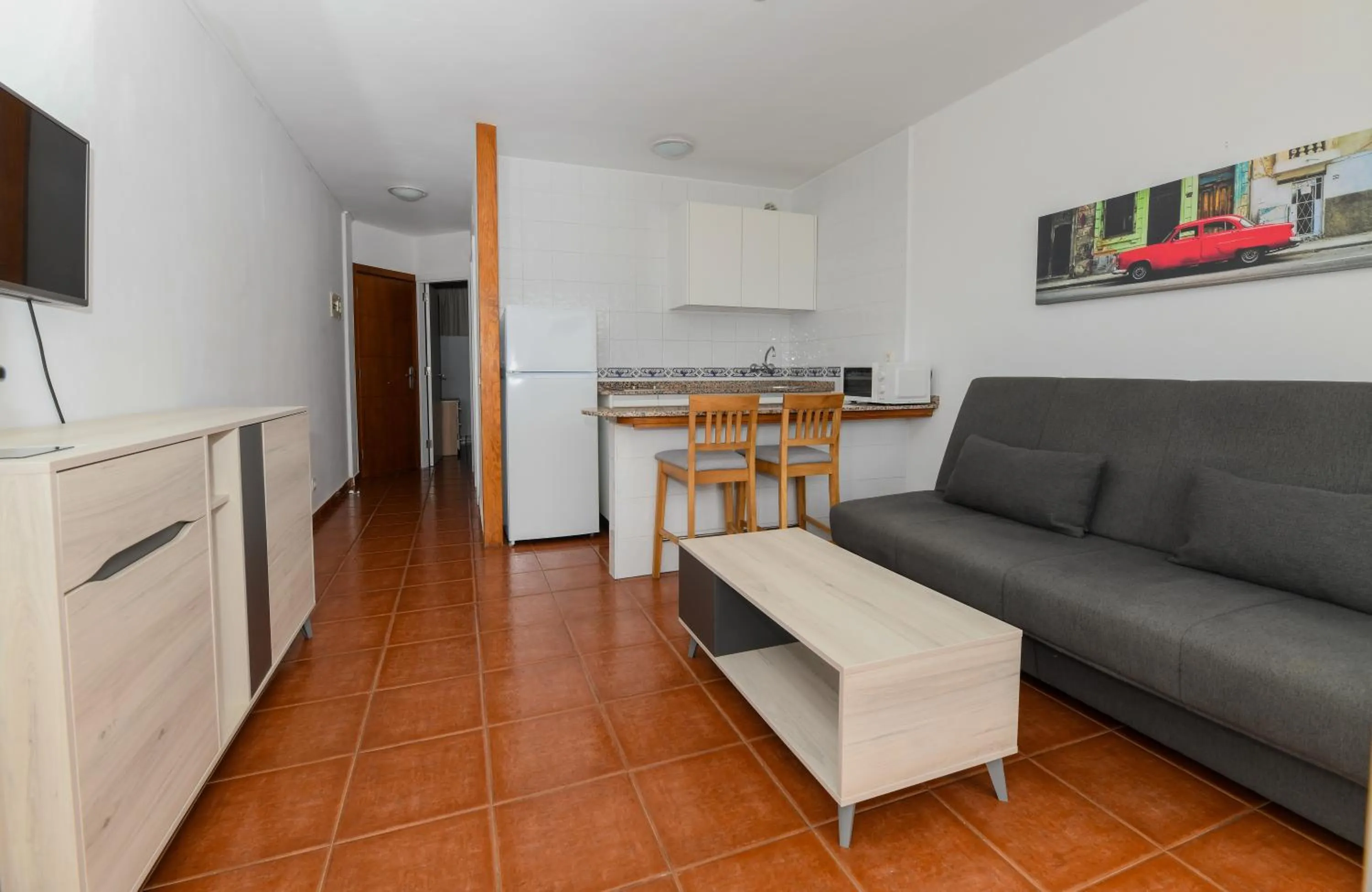 Living room in Apartamentos LIVVO Puerto Bello