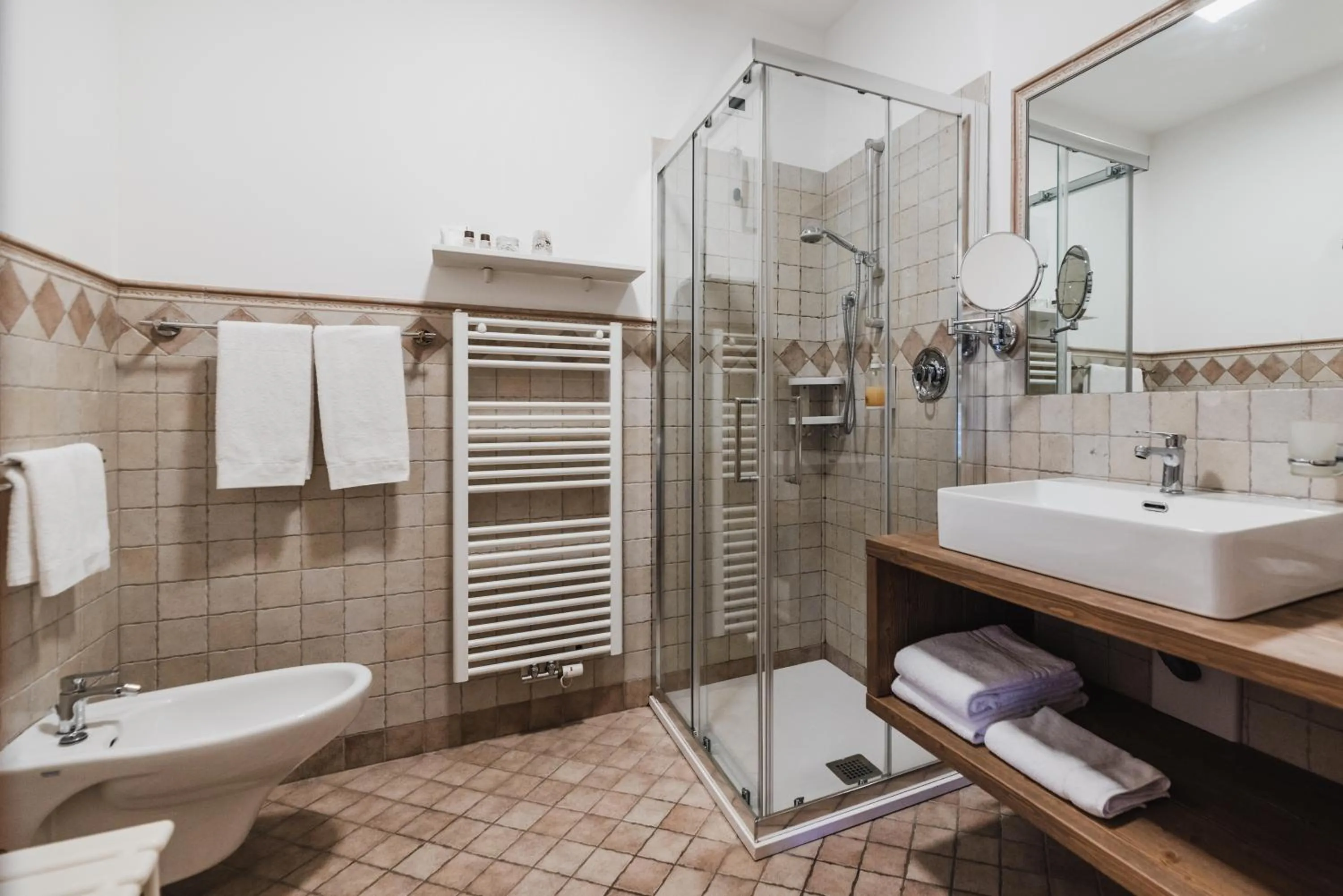 Bathroom in Hotel Arnika